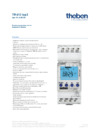Theben TR 612 top3 (6120130) Технический паспорт