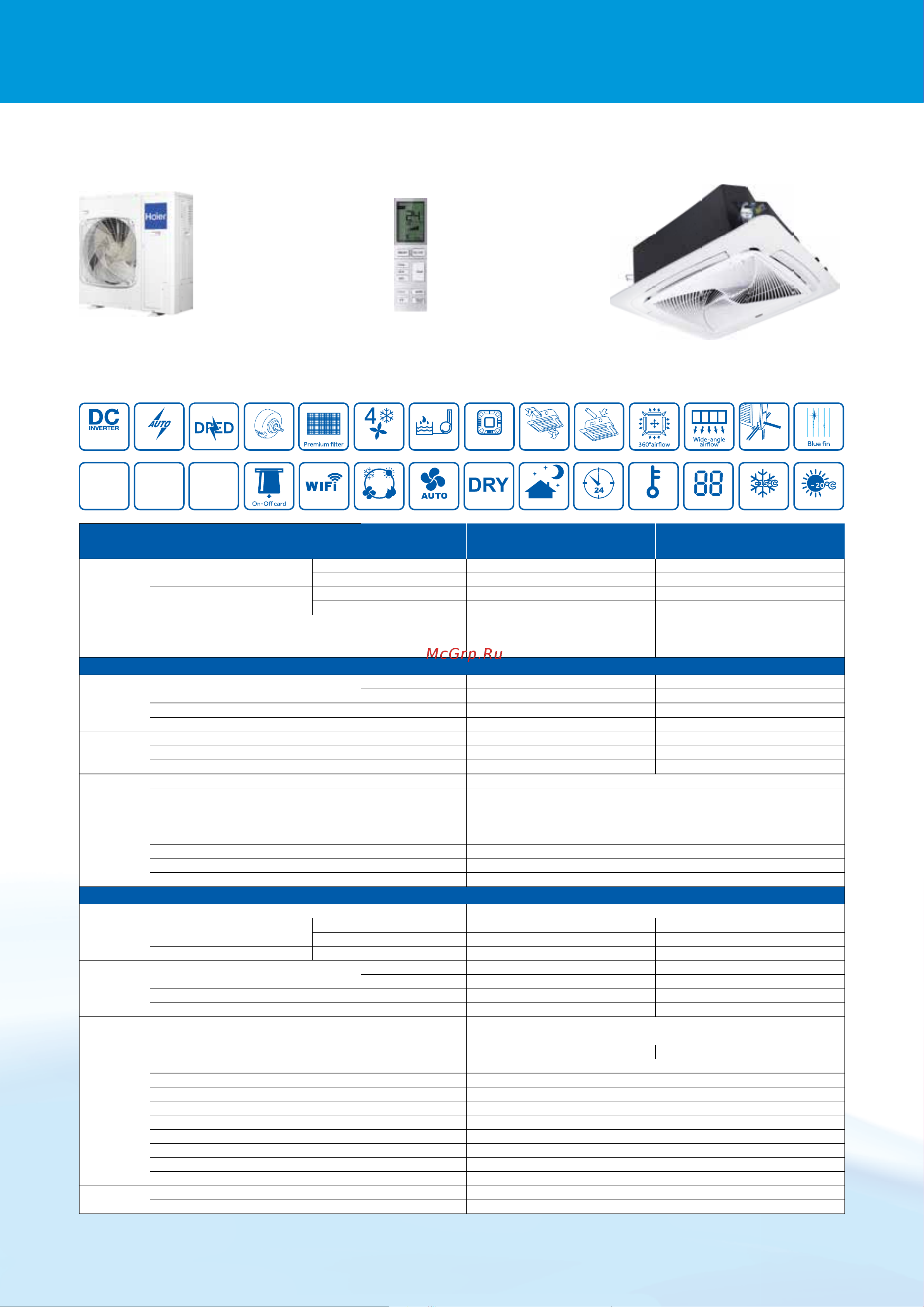 Haier ABH140K5ERG [20/28] Cassette specifications