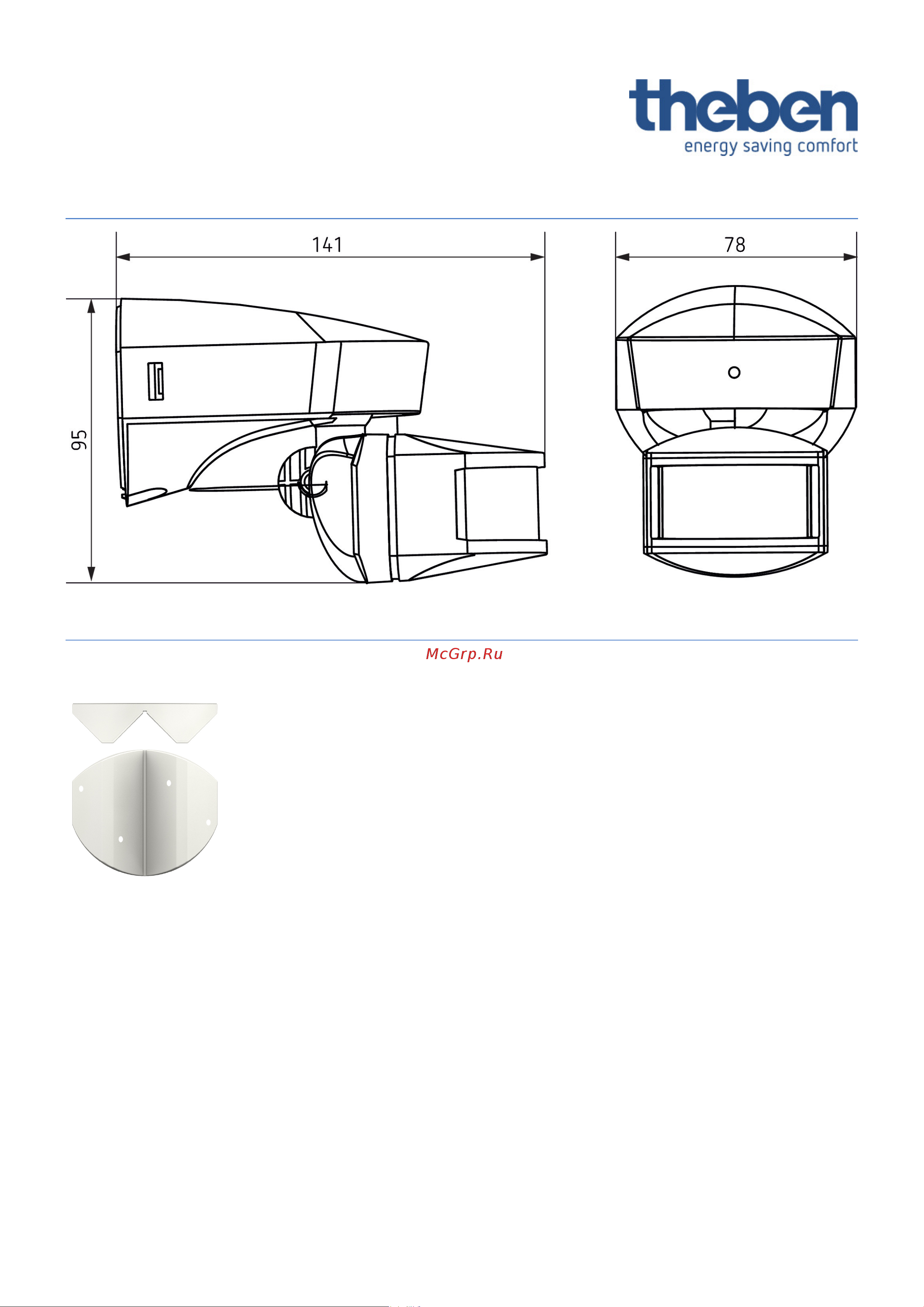 Theben theLuxa E180 WH (1010205) [3/3] Theluxa e180 wh