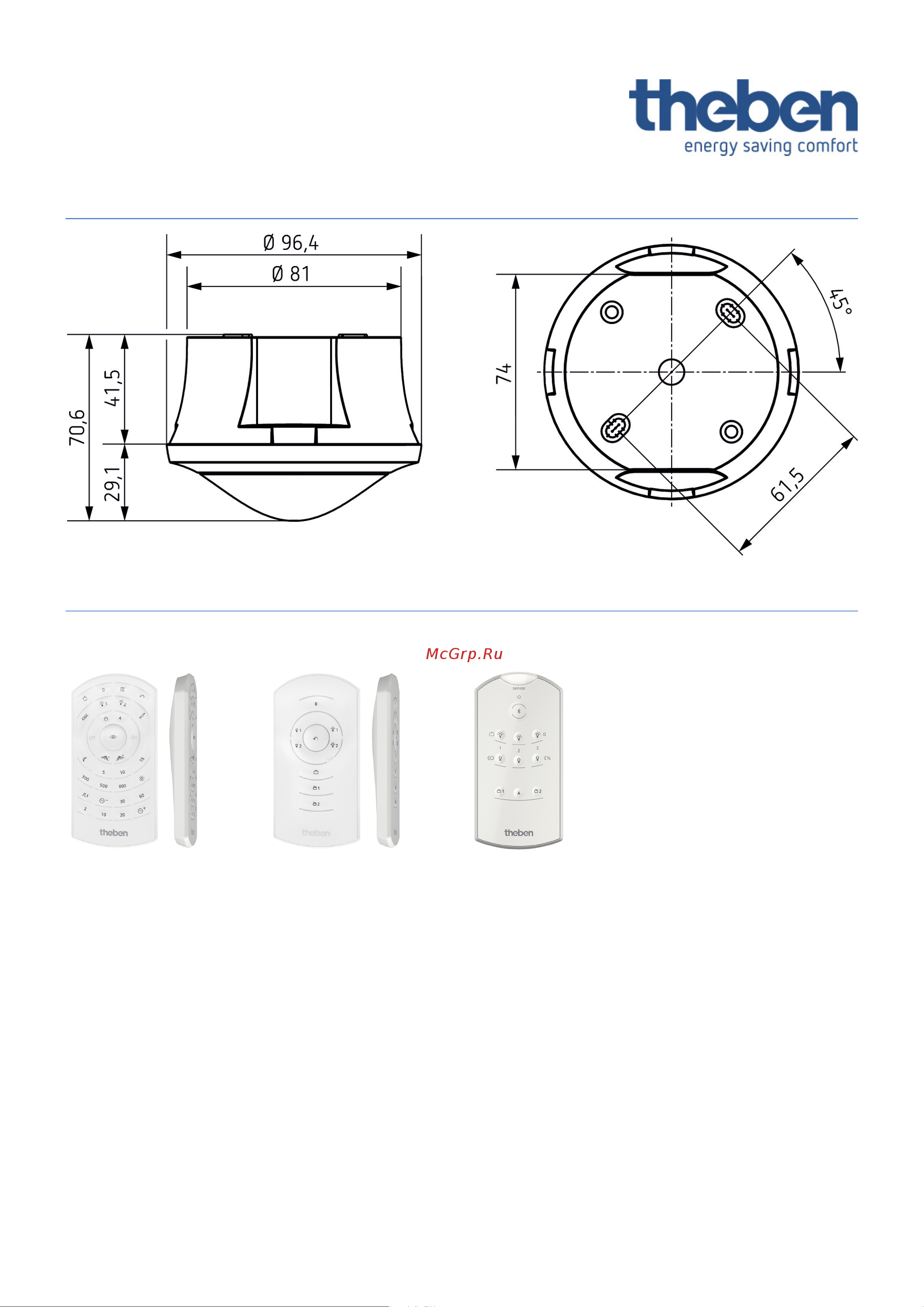 Theben theMova S360-100 AP WH (1030550) [4/4] Themova s360 100 ap wh