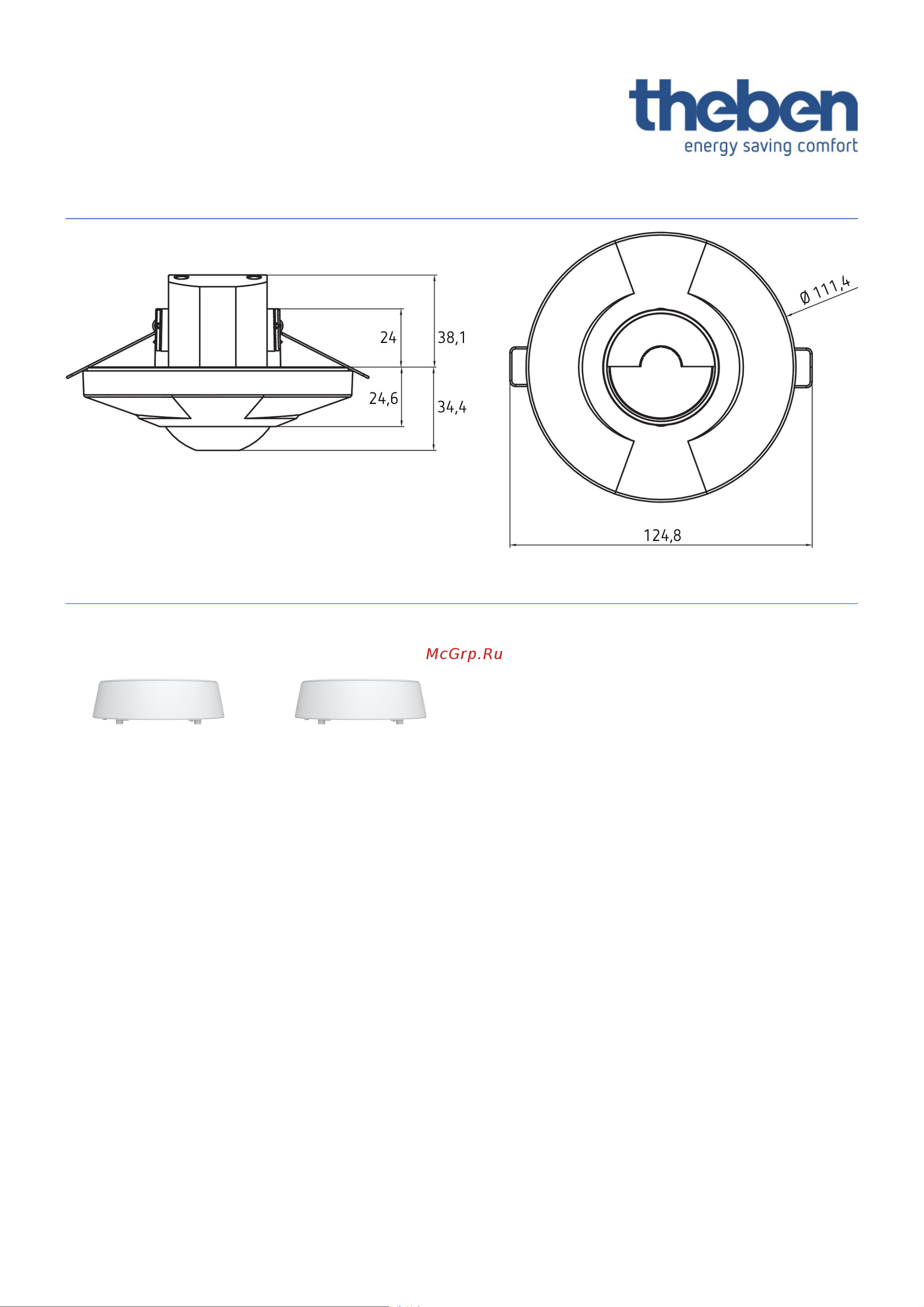 Theben LUXA 103-100 UA WH (1030045) [3/3] Luxa 103 100 ua wh
