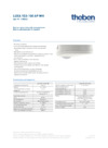 Theben LUXA 103-100 AP WH (1030022) Технический паспорт