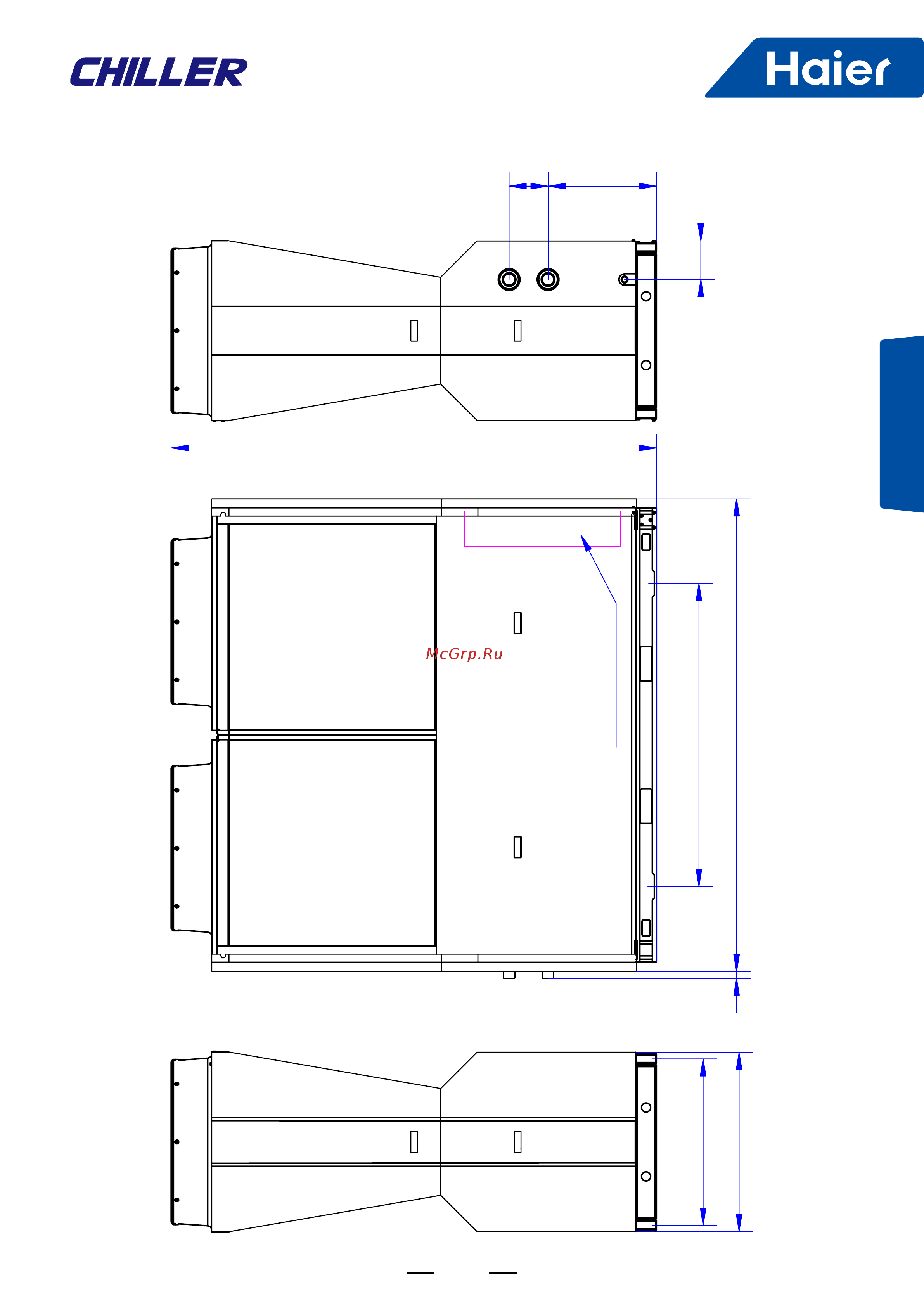 Haier CA0130EAND [10/42] Dimension