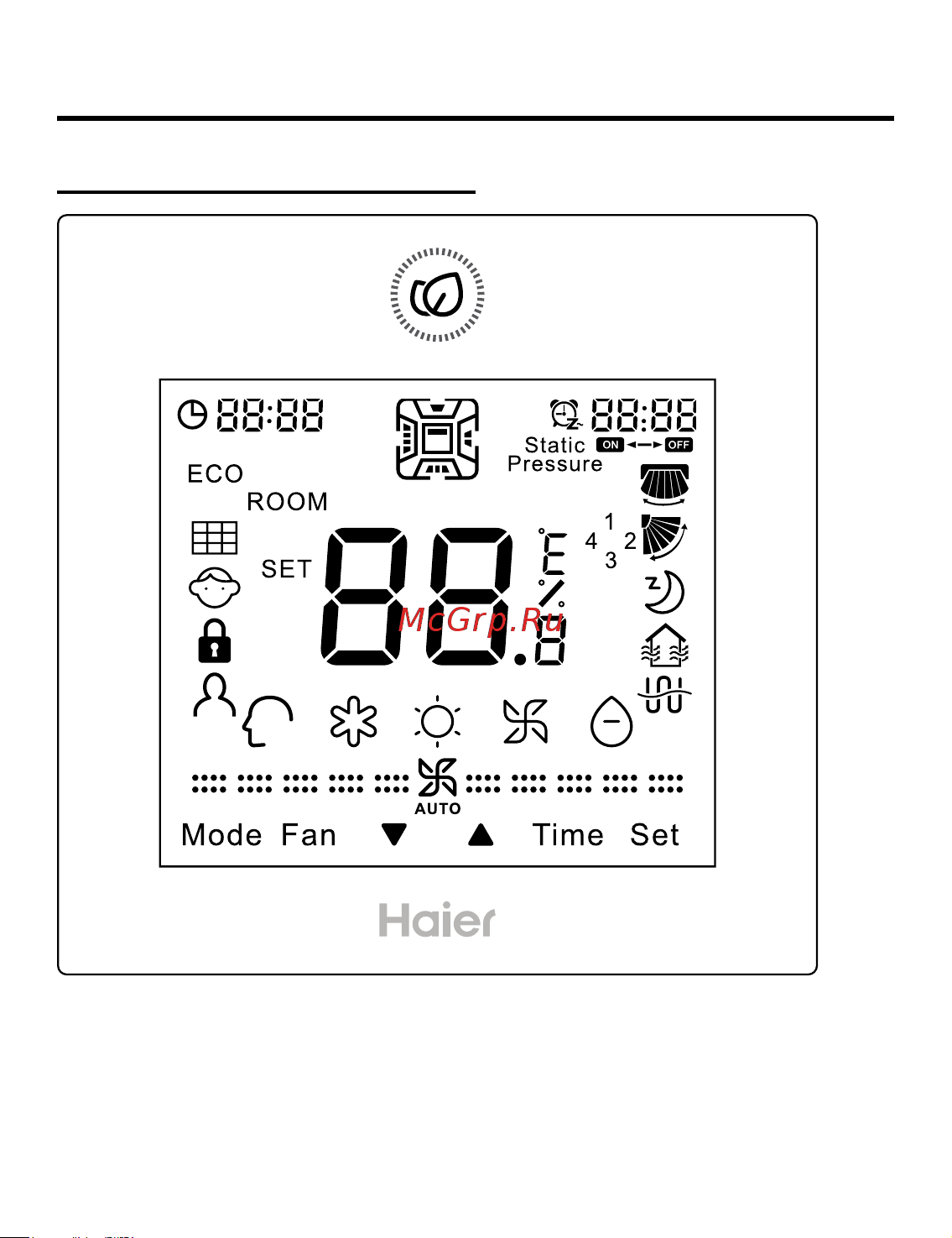 Haier AB072MRERA [2/52] Parts and functions