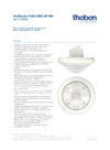 Theben theRonda P360 KNX UP WH (2089000) Технический паспорт