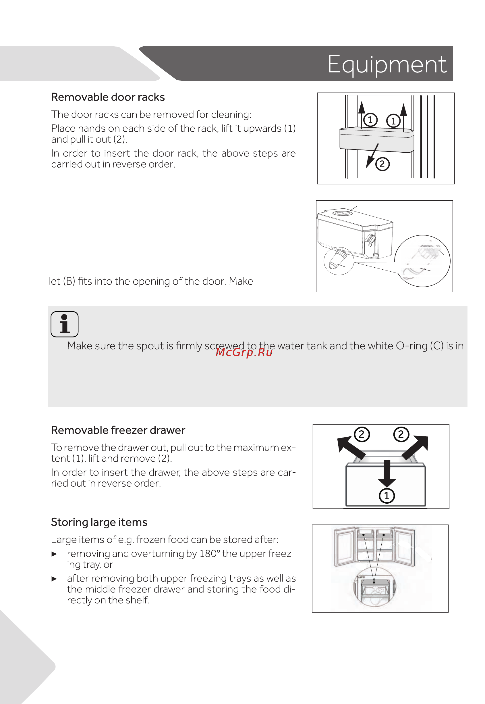 Haier HRF565YHC [20/32] Notice water tank