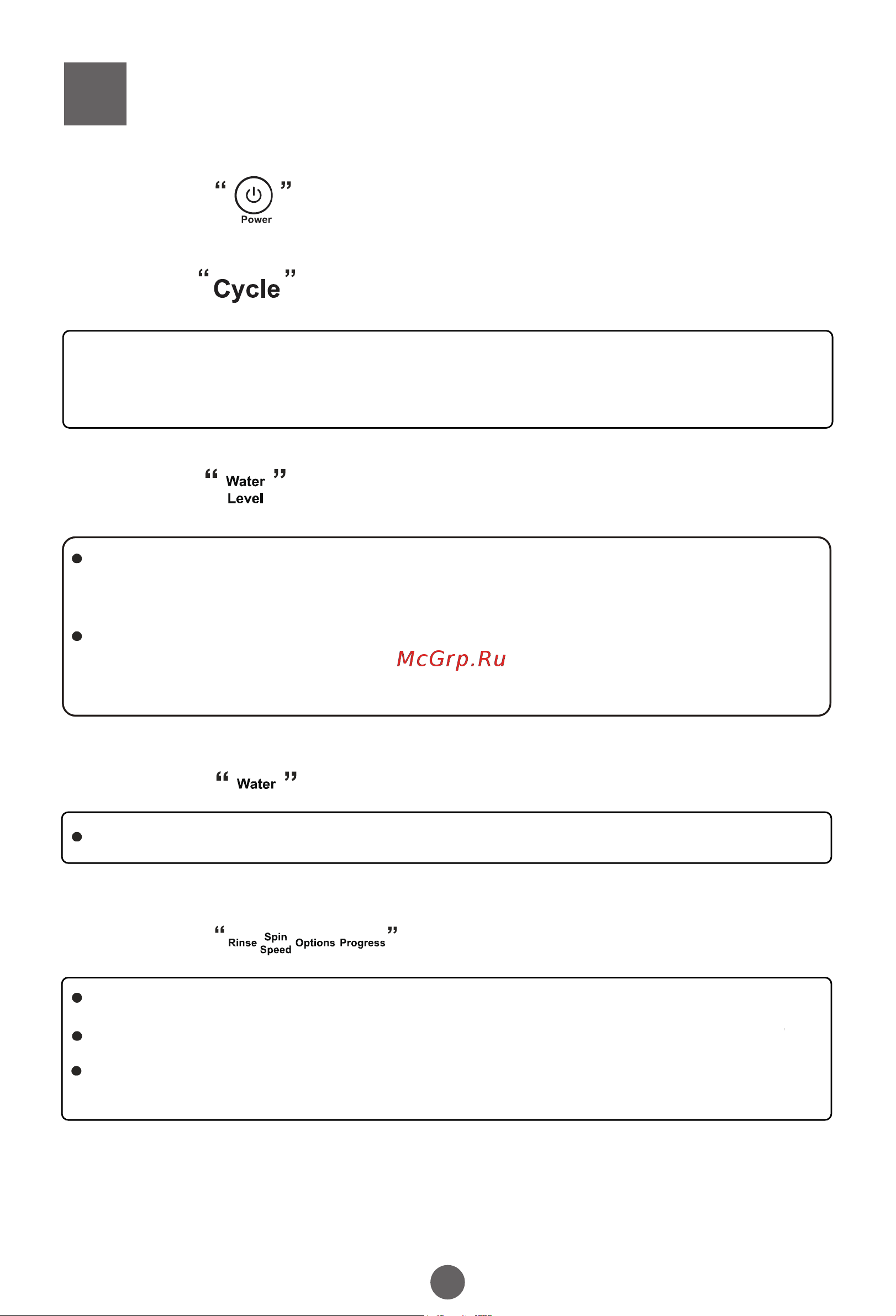 Haier HWT10AN1 [15/20] Operation and wash cycles