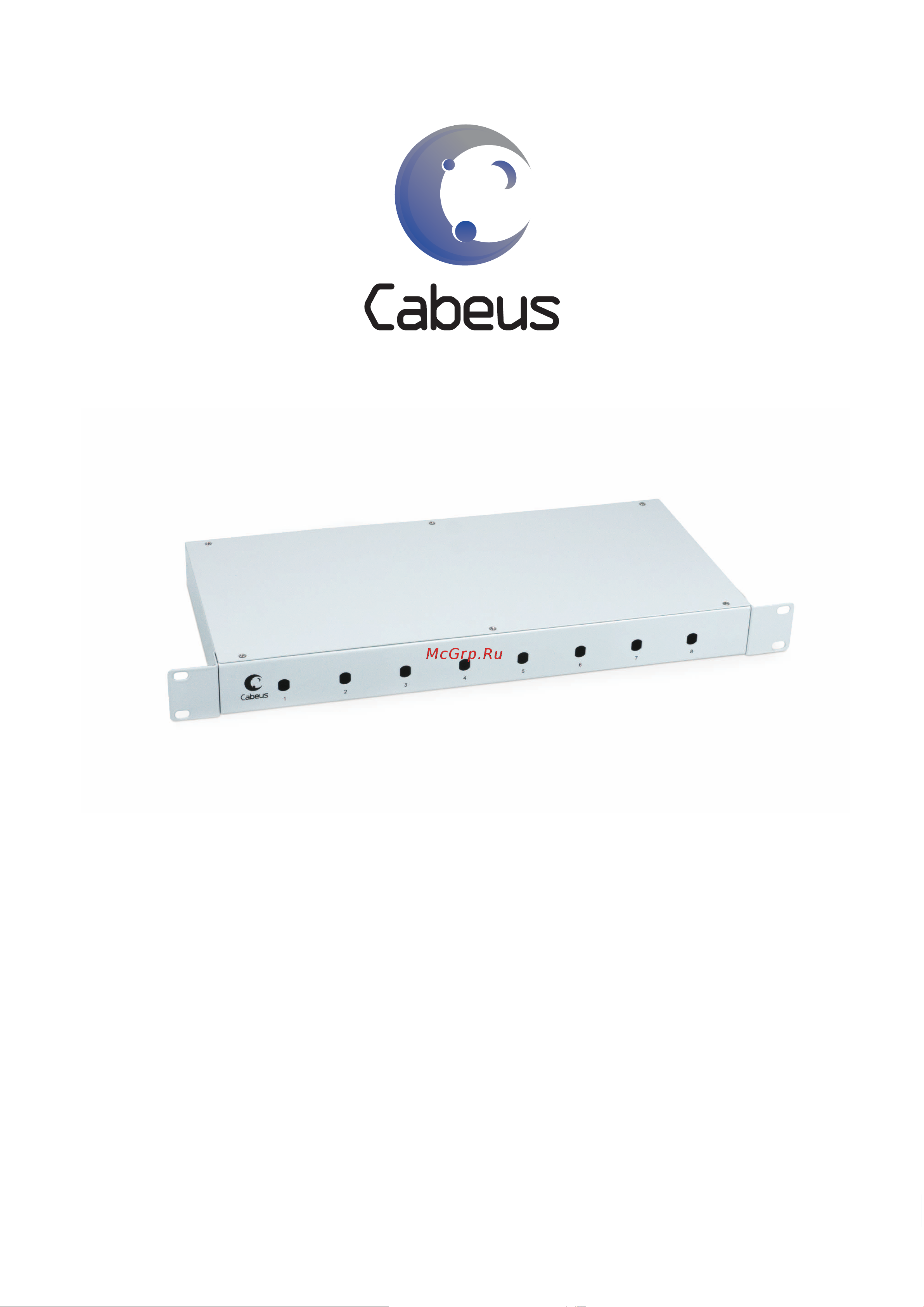 Cabeus FO-19-24SC Паспорт онлайн