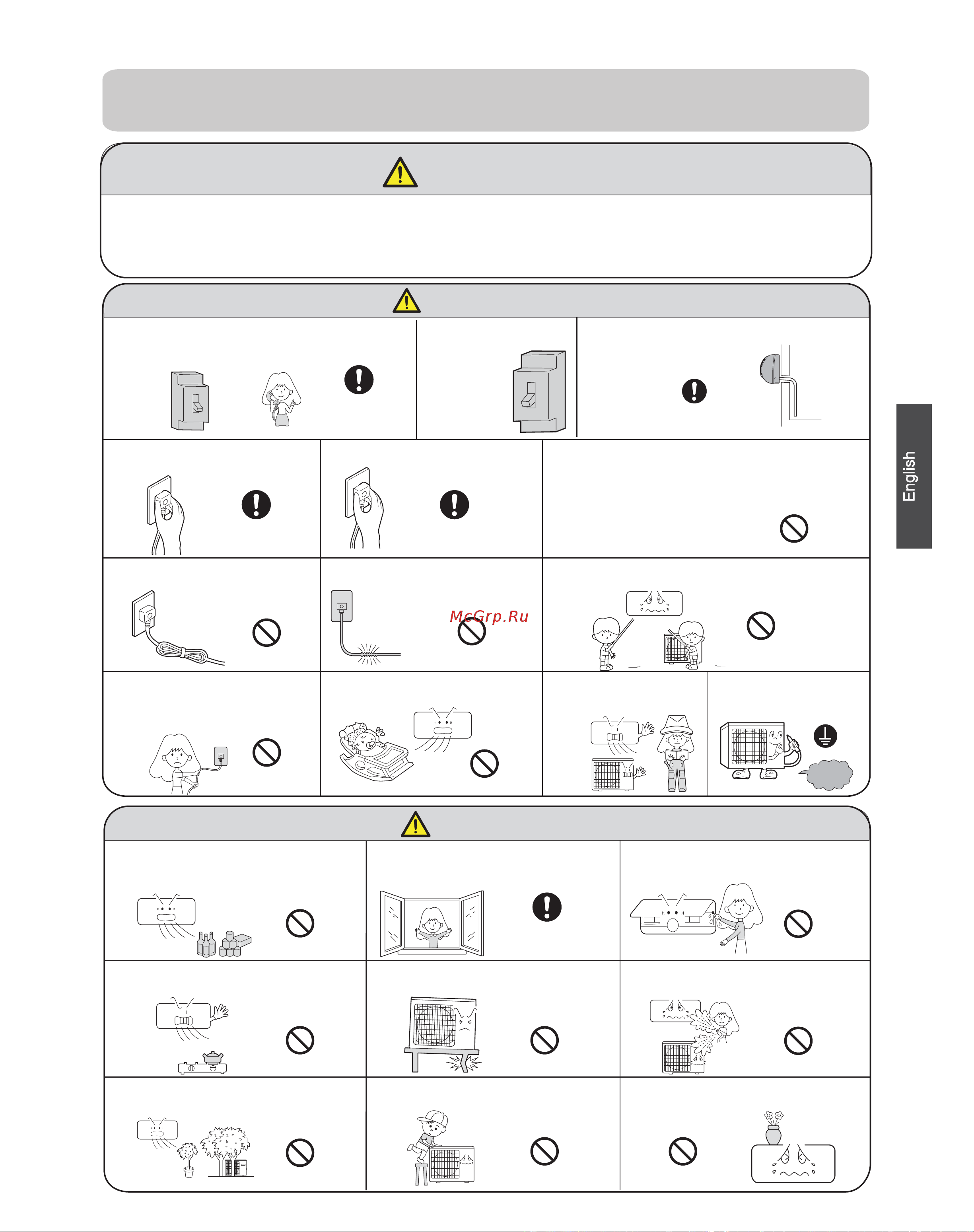 Haier AS07GS2ERA [11/44] Cautions