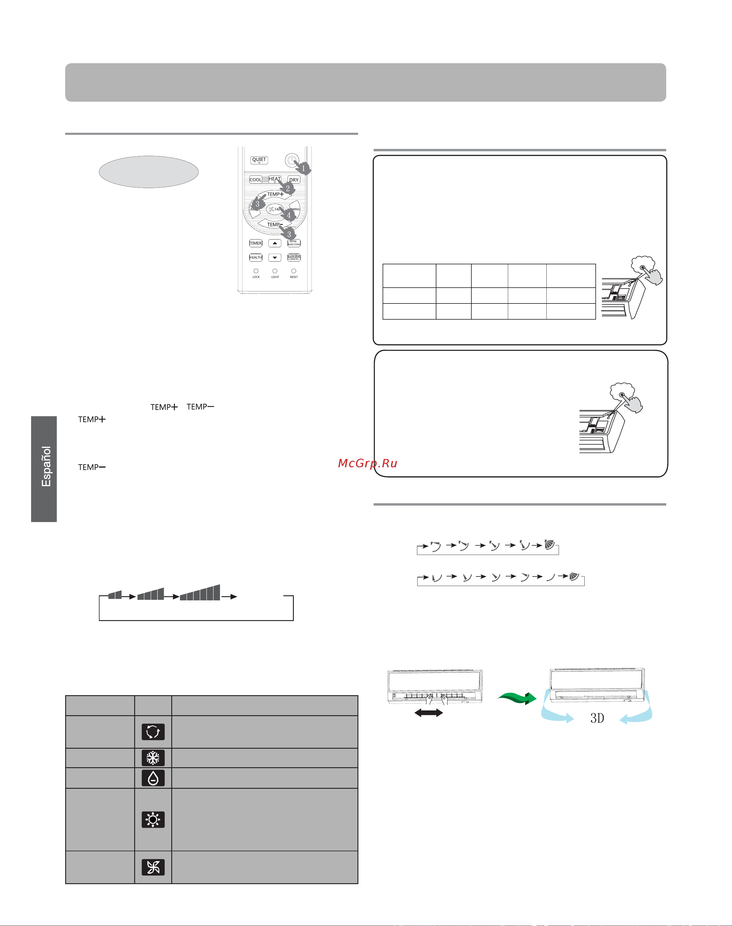 Haier AS07GS2ERA [14/44] Funcionamiento