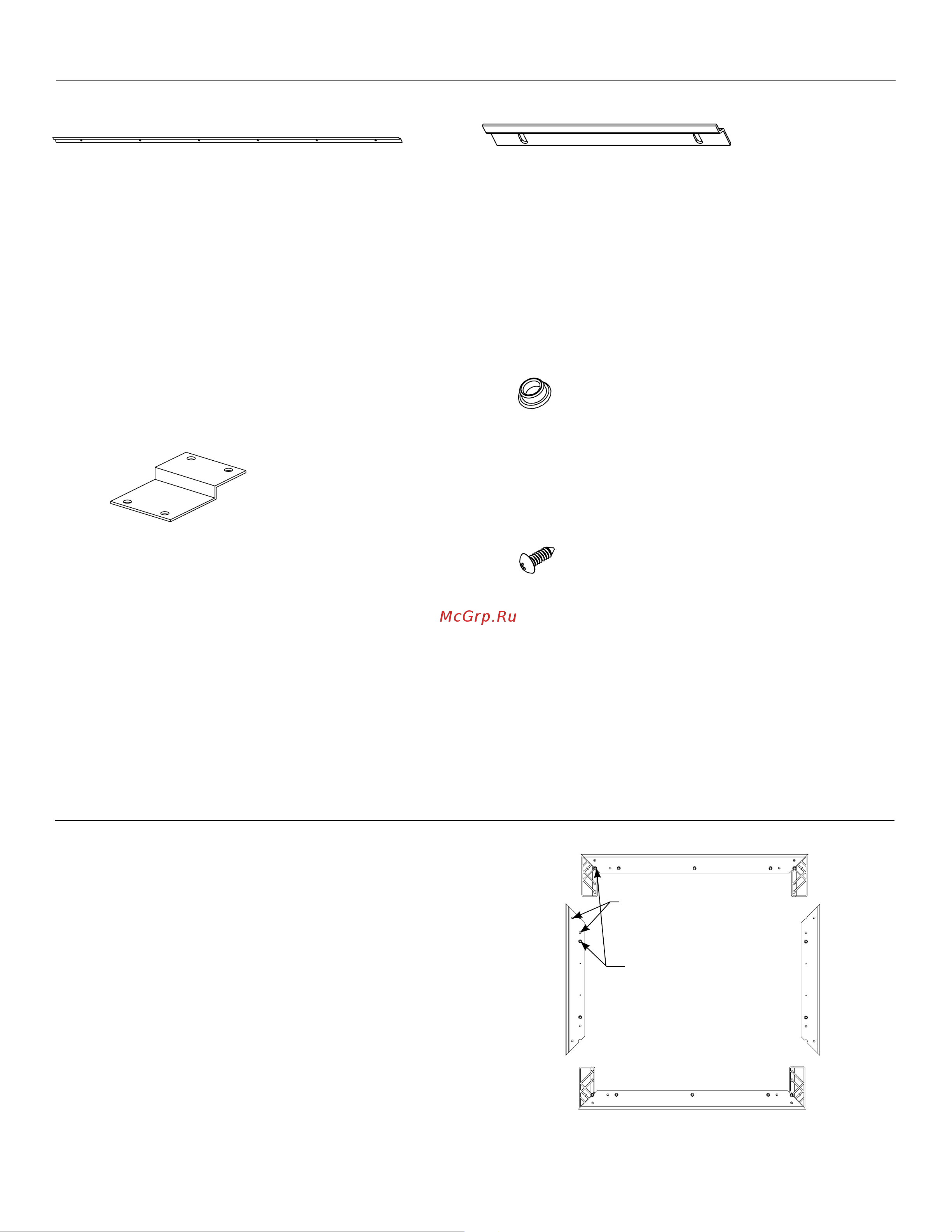 Da-Lite Cinema Contour [2/6] Крепеж входит в комплект поставки