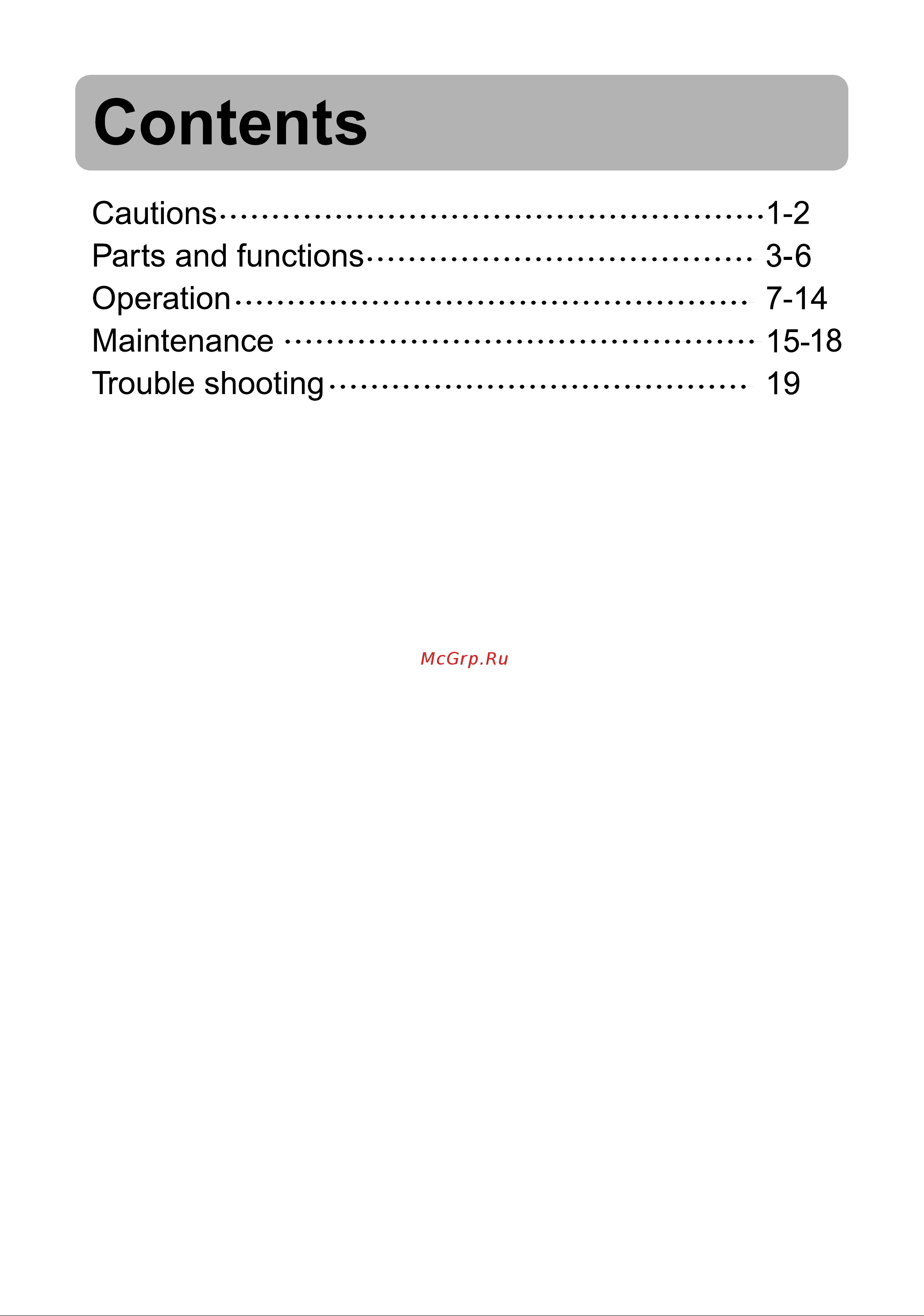 Haier AS122ADMAA [2/21] Contents