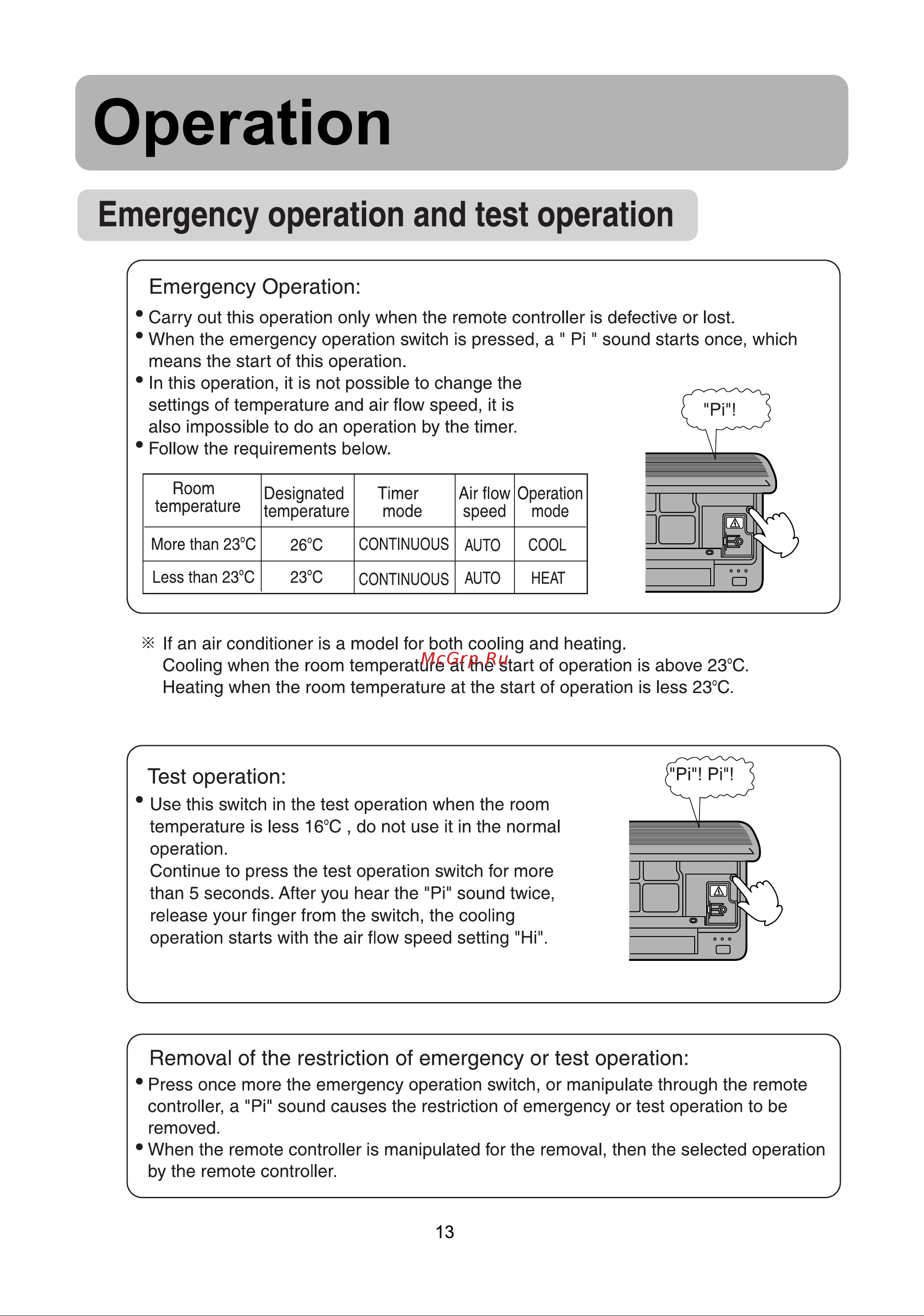 Haier HSU-07HS03 [8/21] Operation