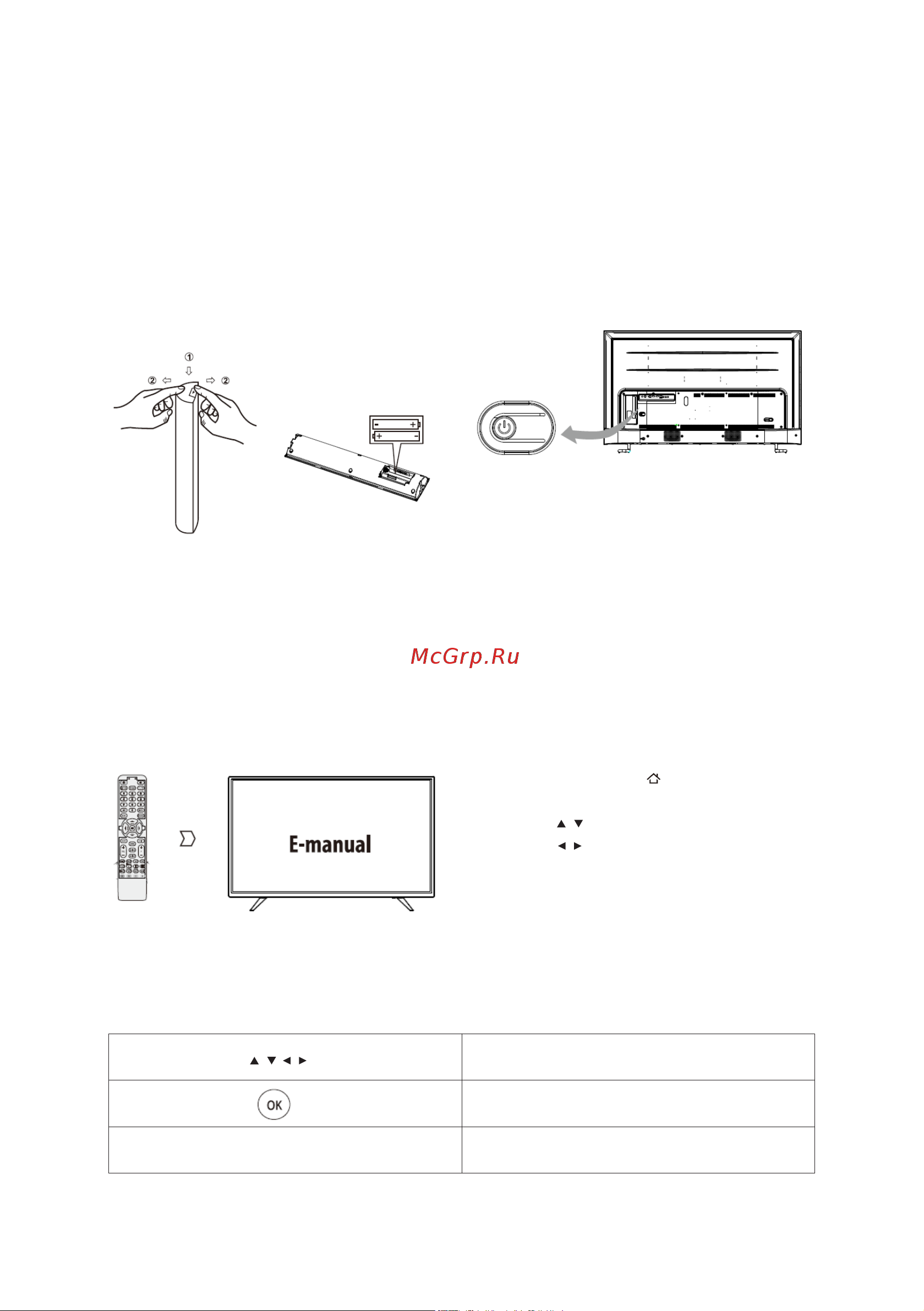 HYUNDAI ELECTRONICS H-LED55U701BS2S [11/17] Кнопка включения телевизора