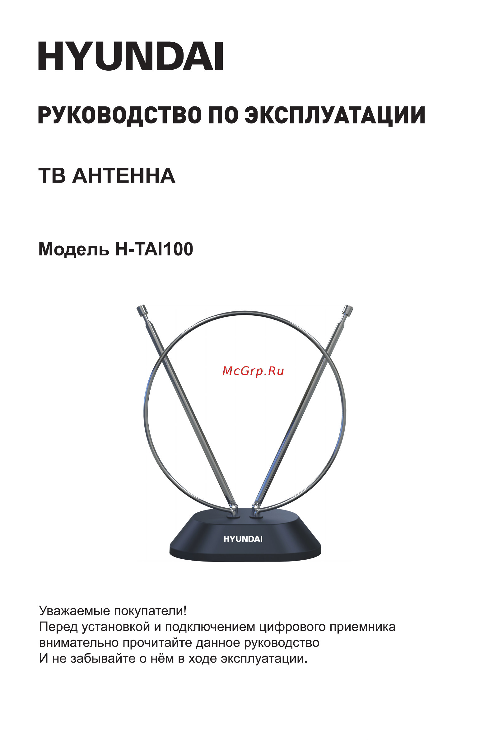Hyundai H-TAI100 Инструкция по эксплуатации онлайн