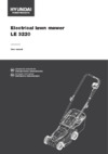 Hyundai LE 3220 Инструкция по эксплуатации