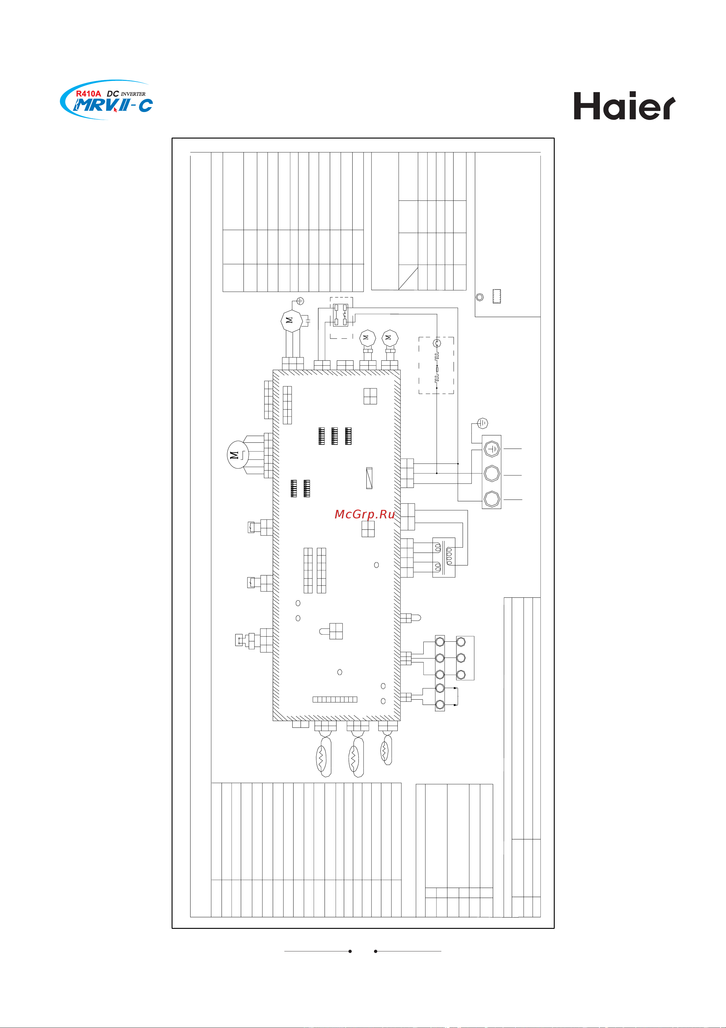 Haier AV10NMVERA [40/531] Power supply 1ph 220v 50hz