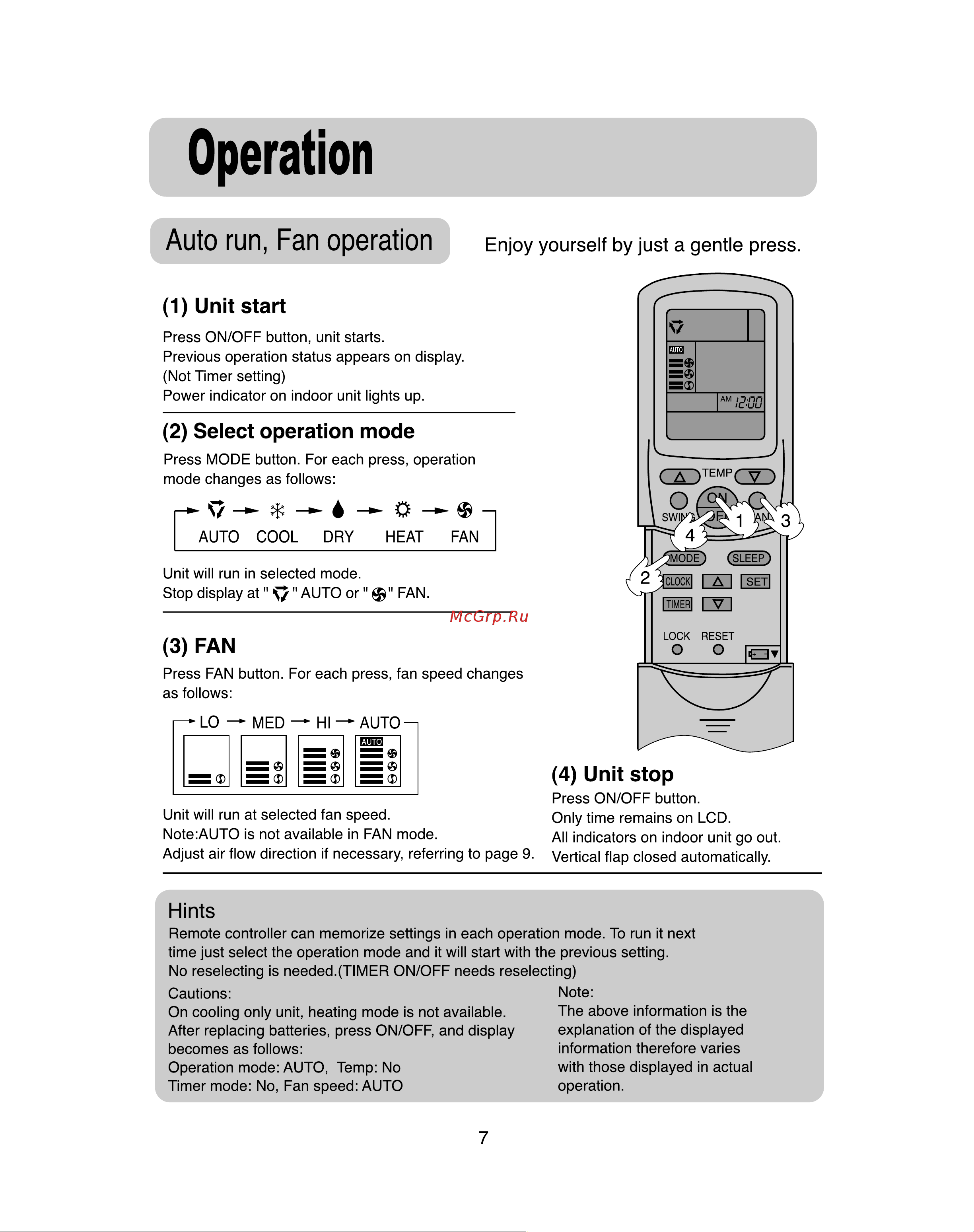 Haier HSU-22CD03/R1 Инструкция по эксплуатации онлайн [9/16] 617223