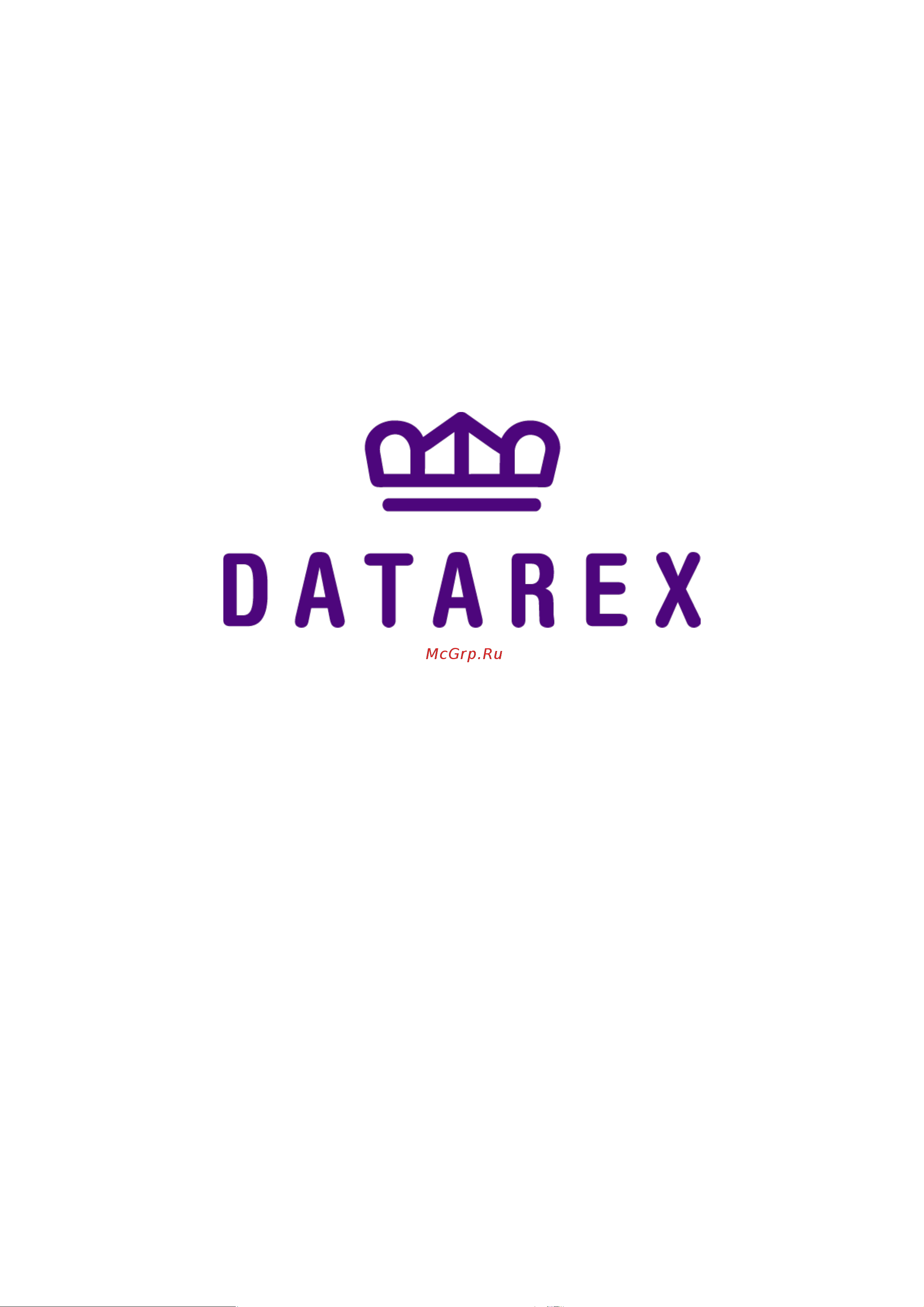 Datarex DR-610411 Инструкция по сборке онлайн