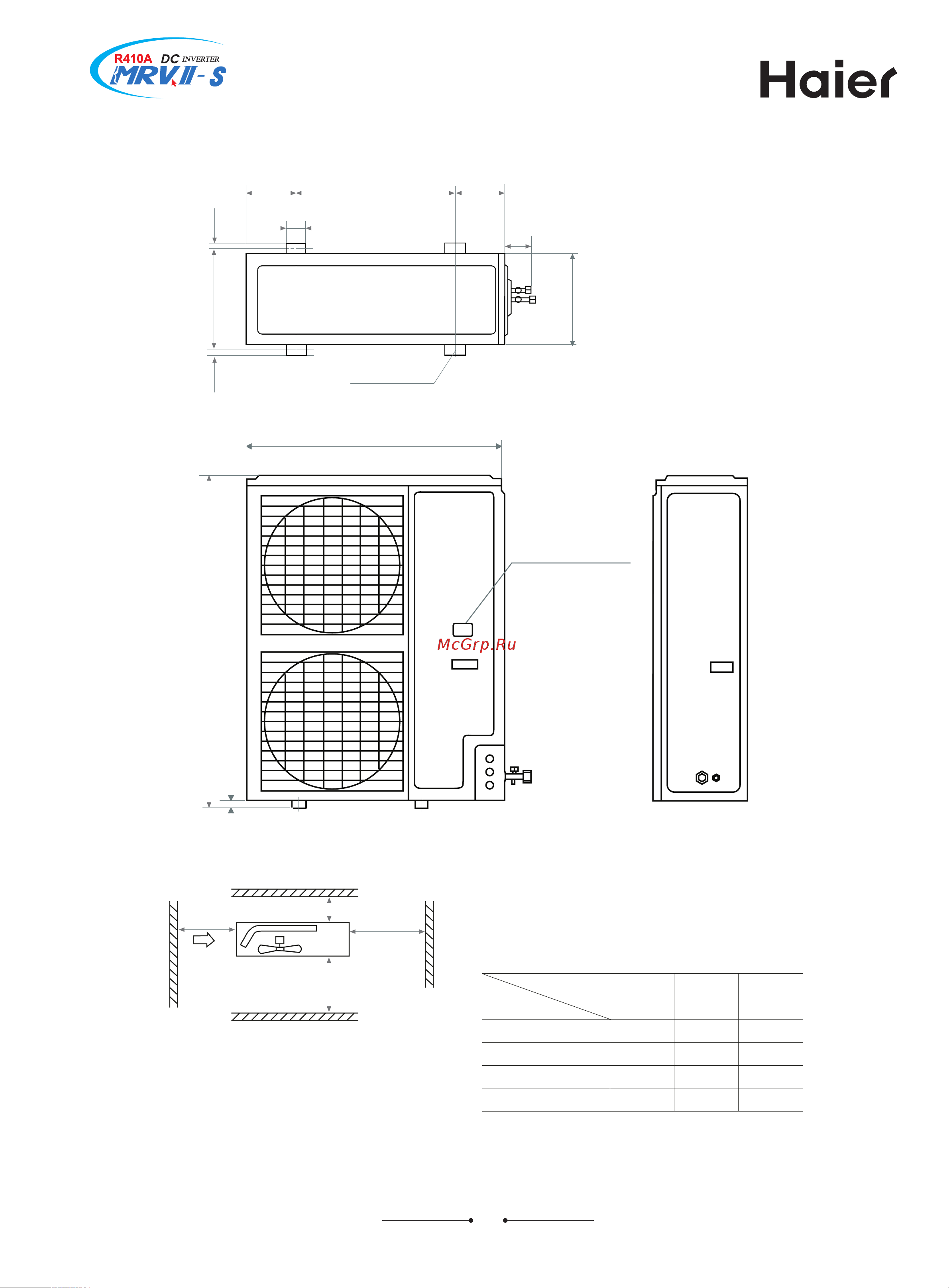 Haier AU282FHERA Руководство по монтажу онлайн [10/70] 617242