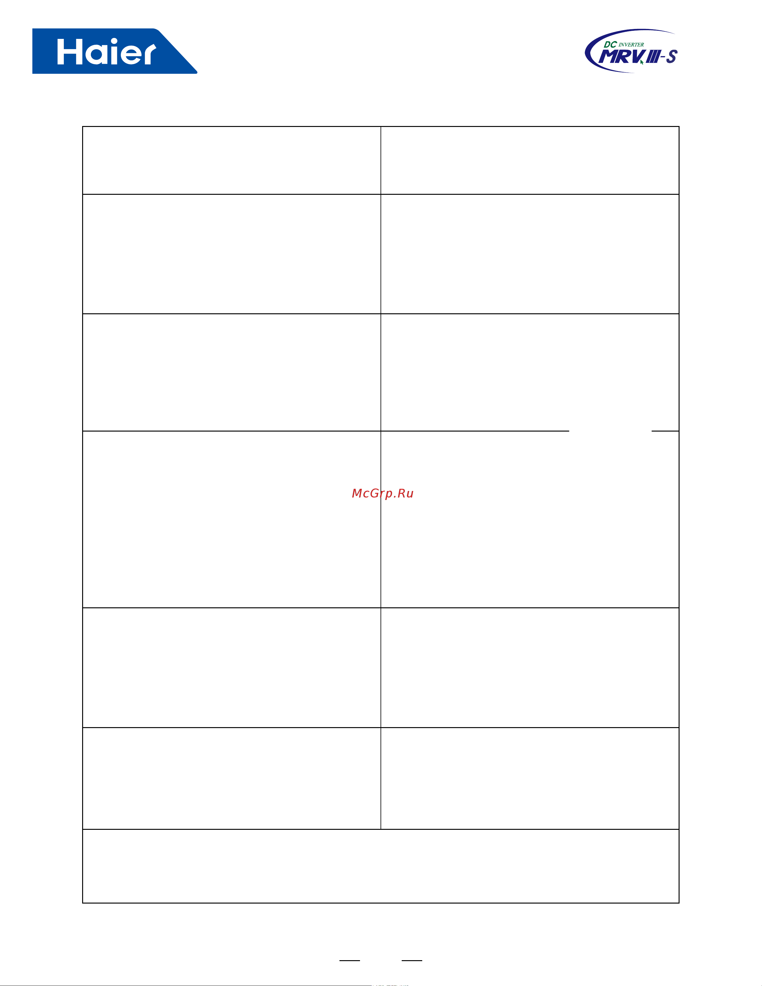 Haier AU282FHERA [8/69] Indoor model list