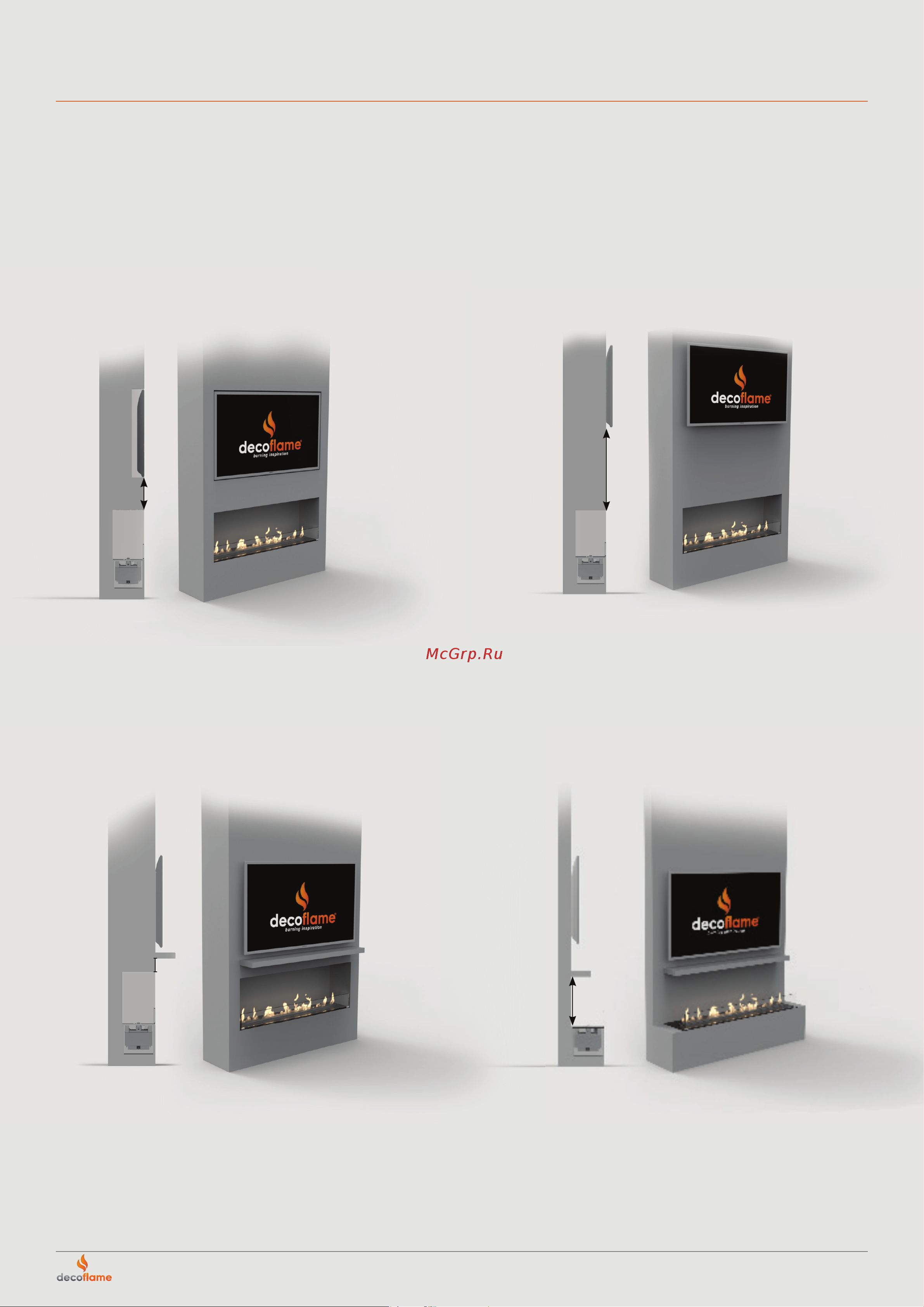Decoflame Memphis Basic [6/7] Denver e ribbon fire