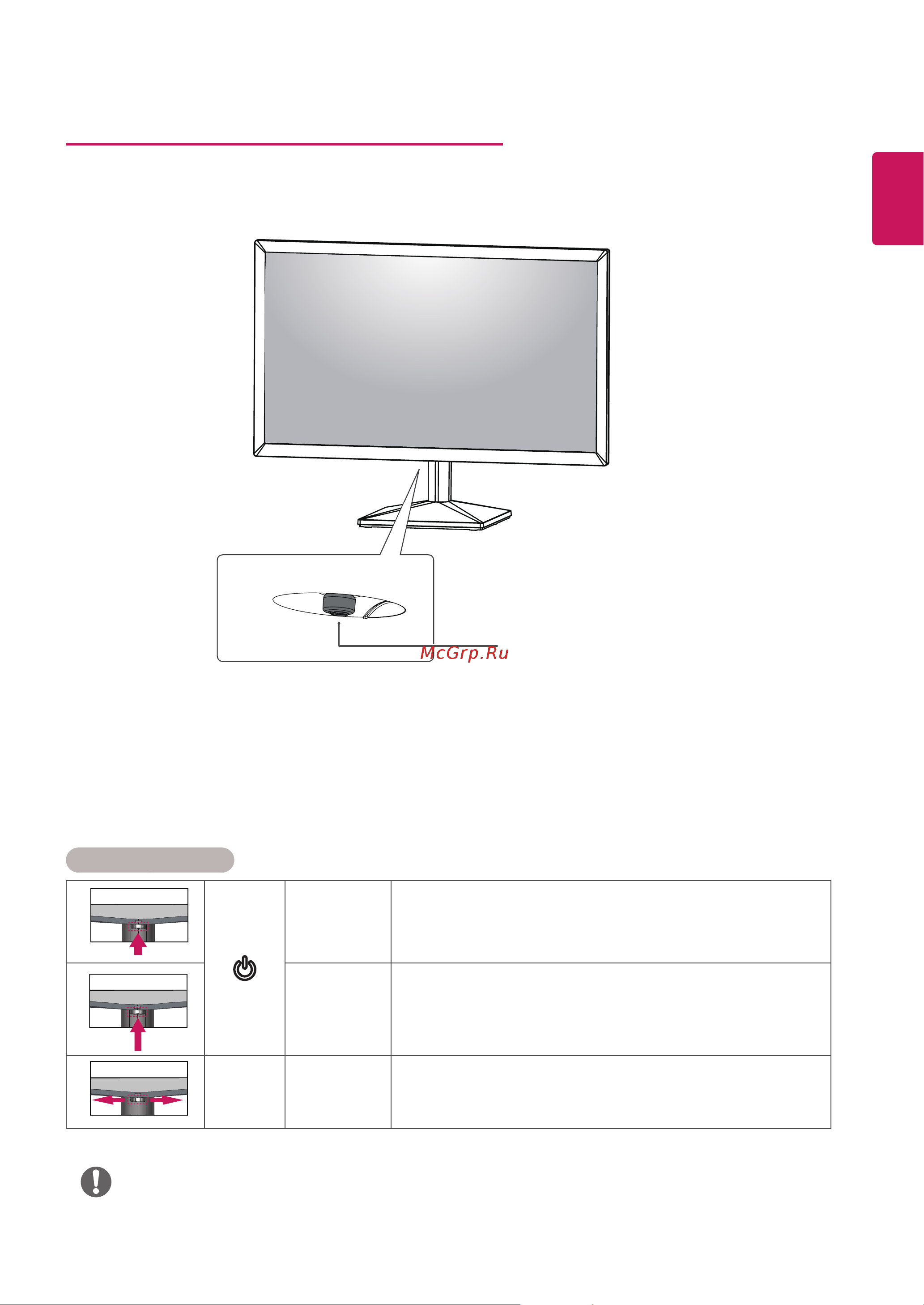 LG 22EA430V-B [5/25] Использование кнопки джойстика