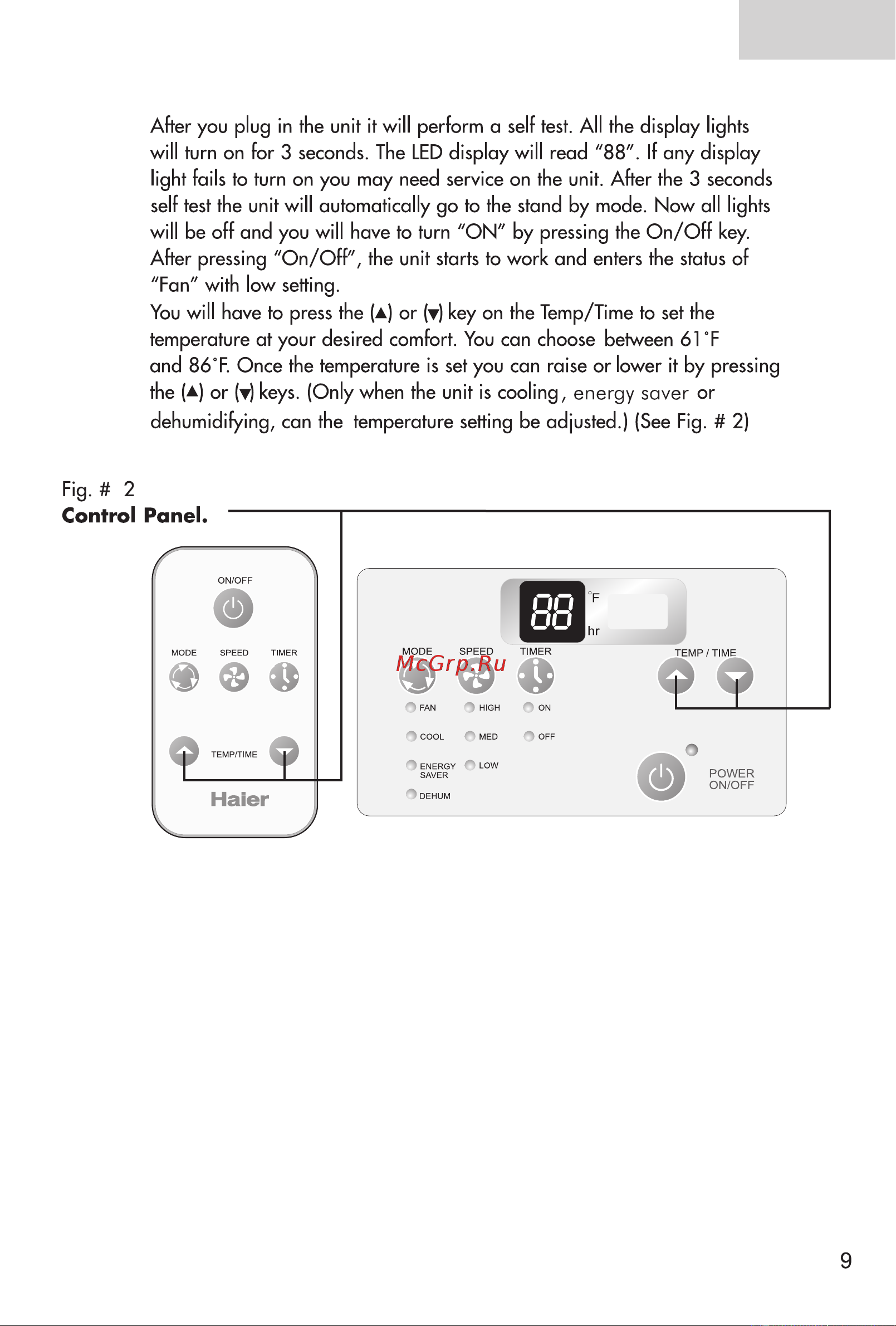 Haier ESA3125 [11/24] English
