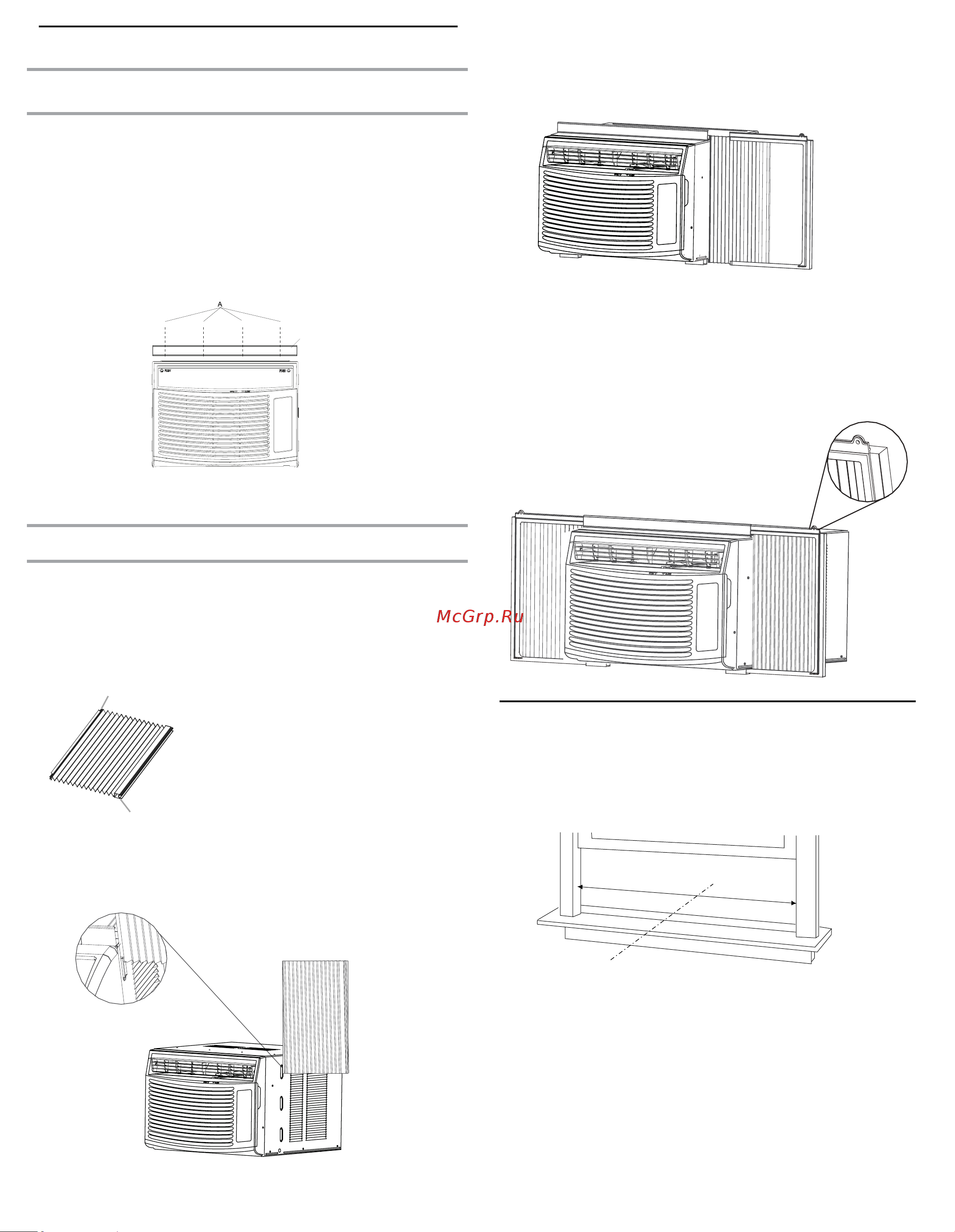Haier ESA412K-L [34/44] Préparation de la fenêtre pour l installation