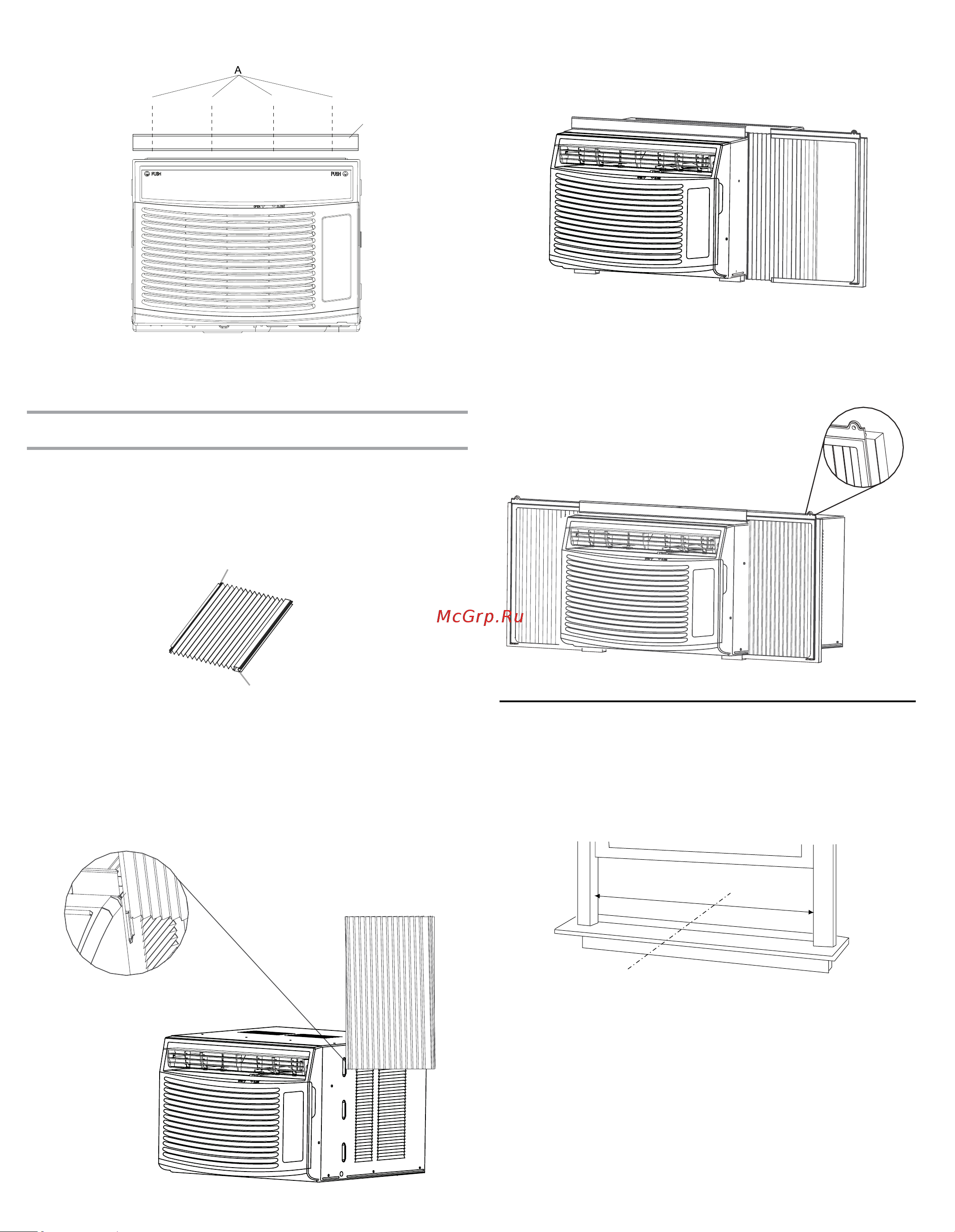 Haier ESA412K [6/44] Prepare window for installation