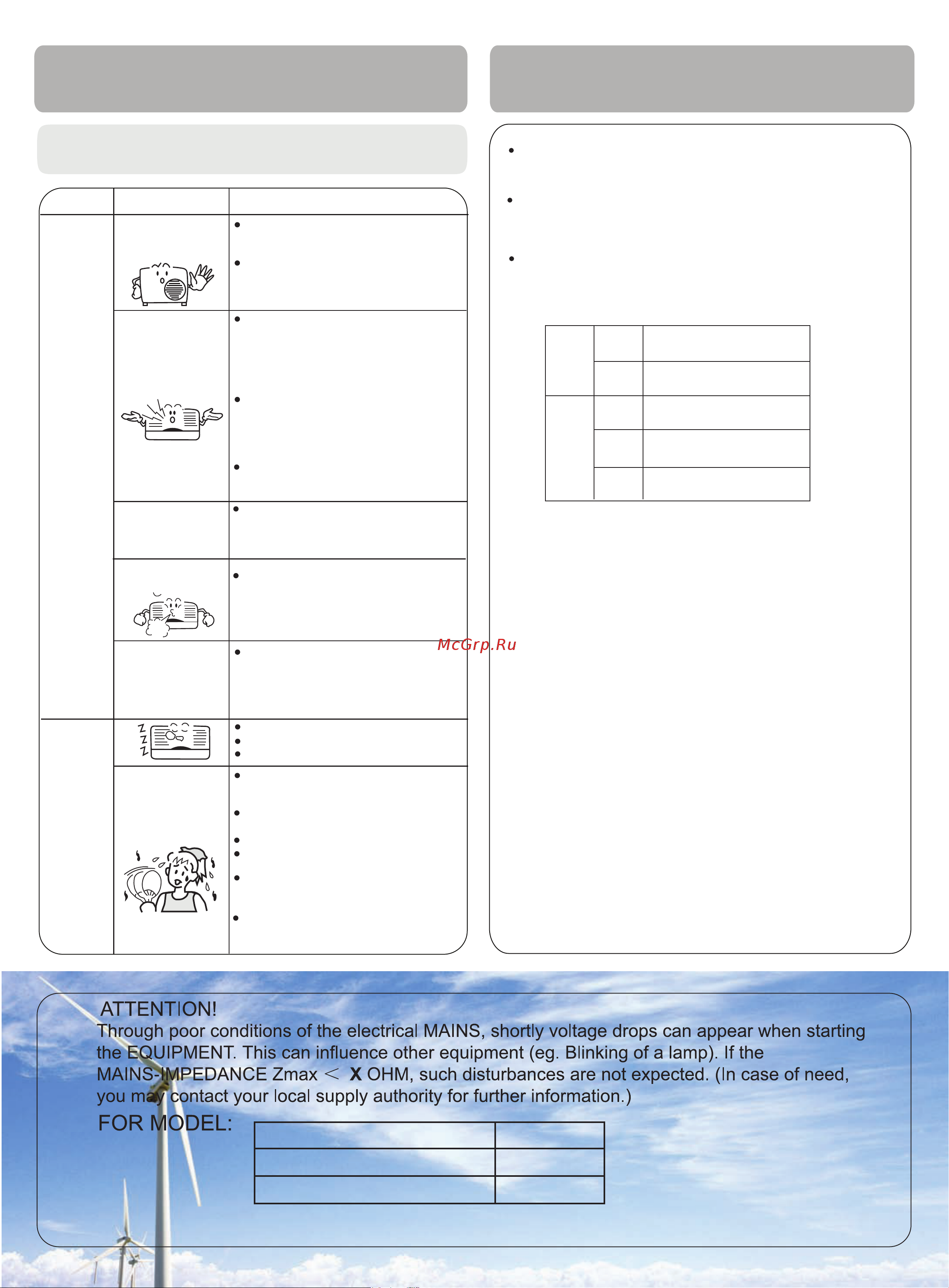 Haier HSU-12HRA103/R2 [8/8] Cautions