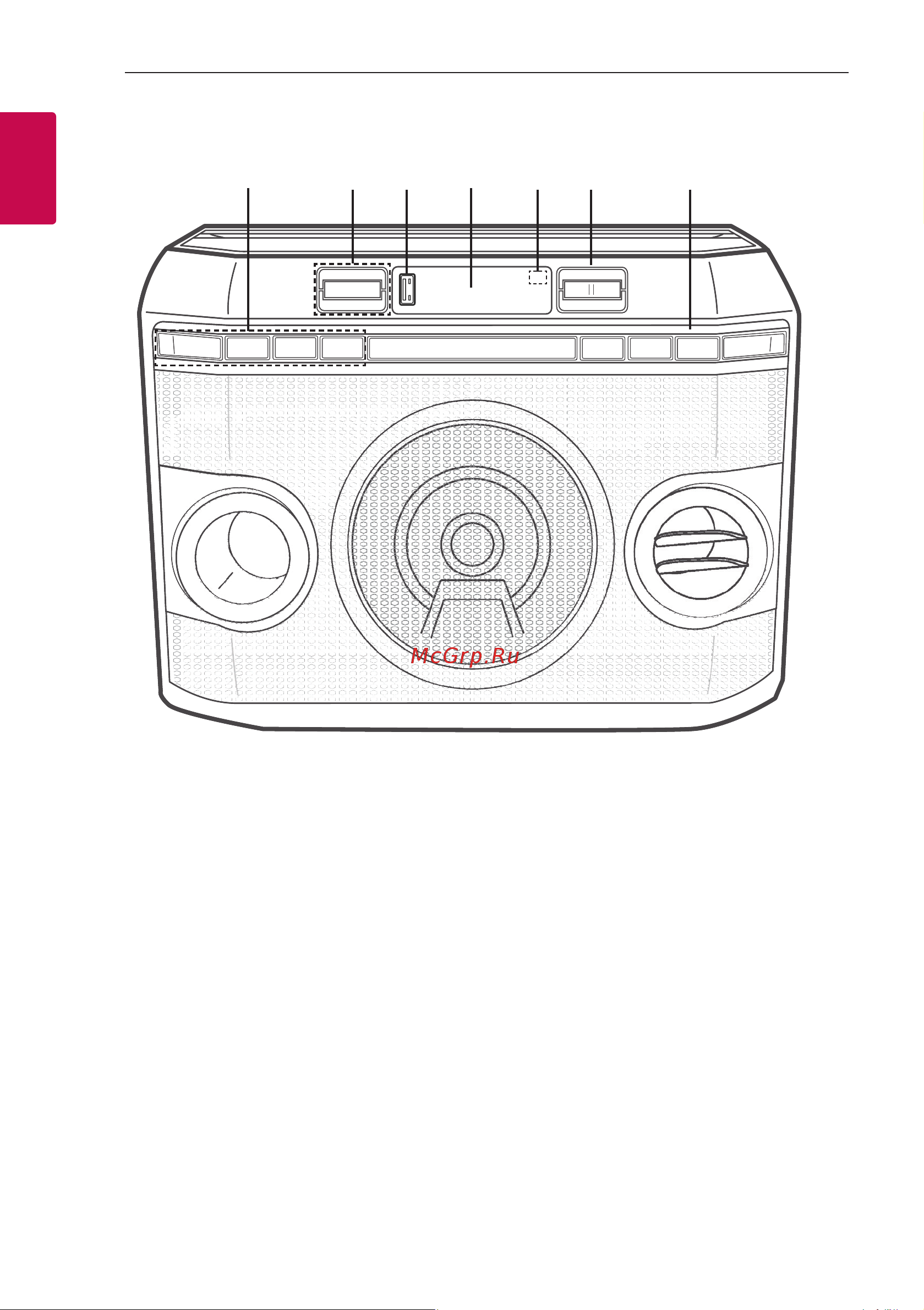 LG OL45 [10/41] Передняя панель