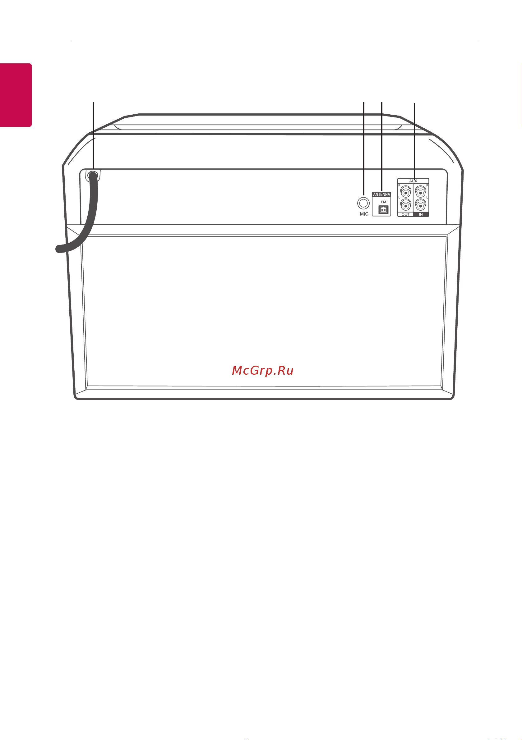 LG OL45 [12/41] Задняя панель