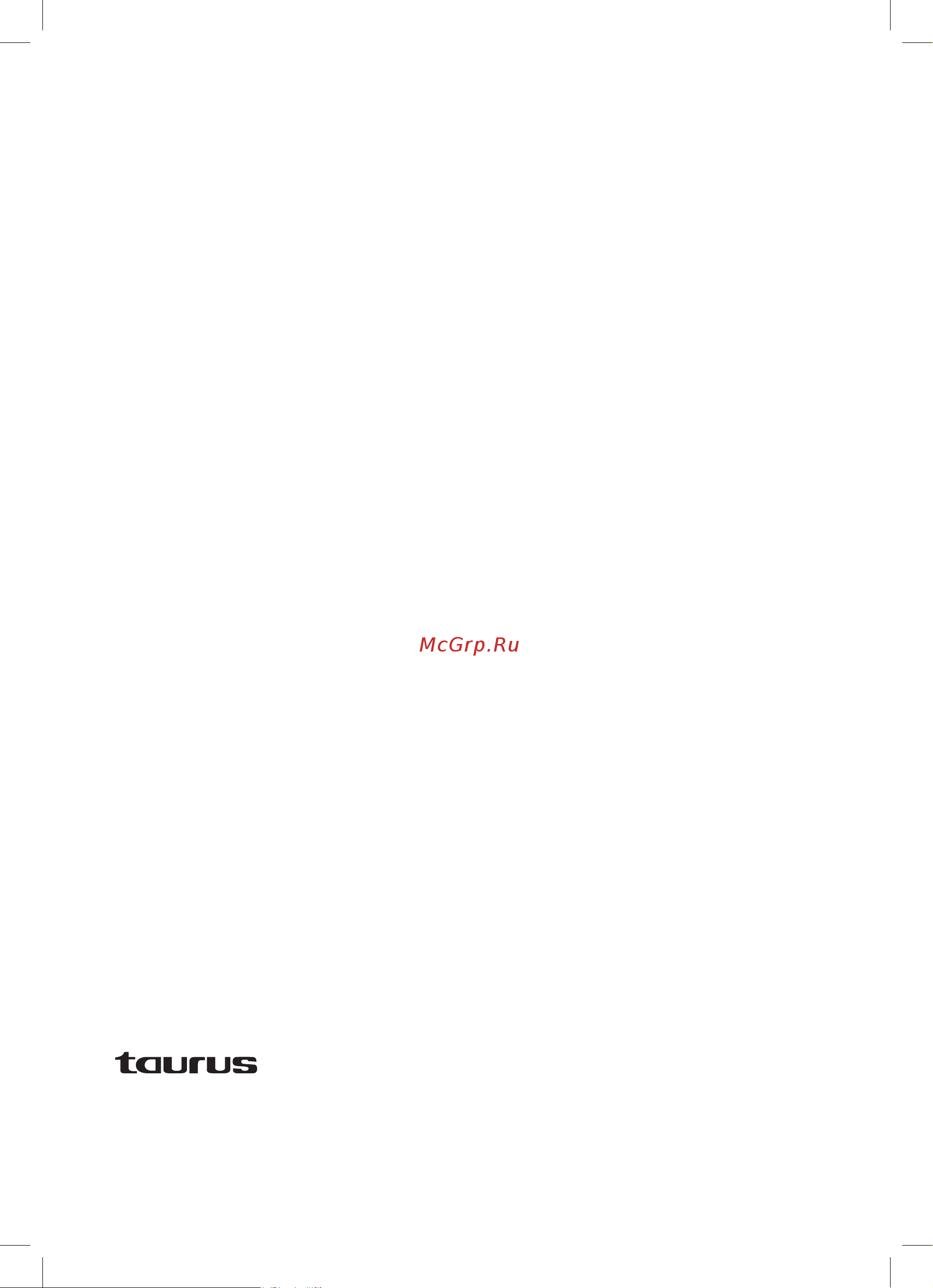 Taurus Bapi 1200 Premium Plus Inox Инструкция по эксплуатации онлайн [96/96] 794473