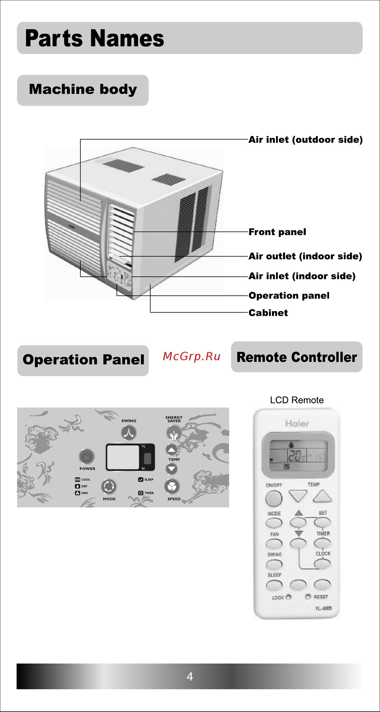 Haier HW-18L3H [4/20] Page 4