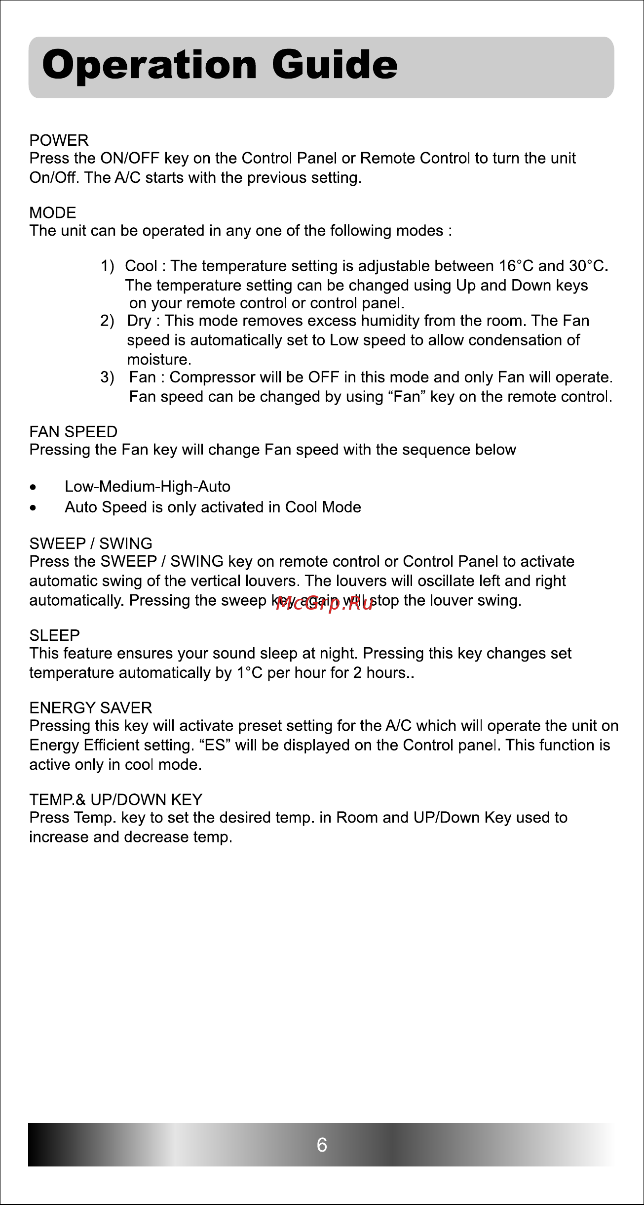 Haier HW-18L2H [6/20] Page 6