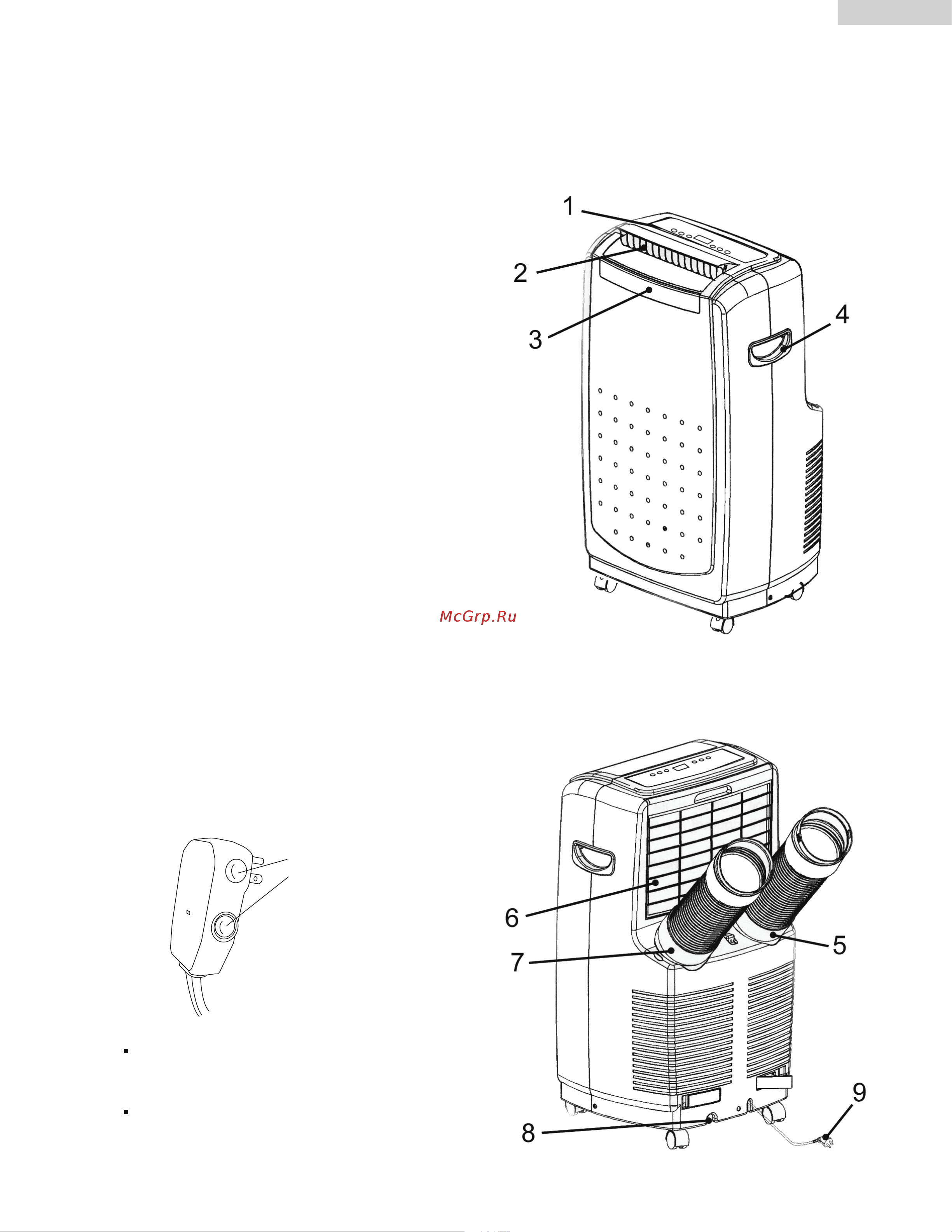 Haier HPRD12XH7 [7/44] Parts and features