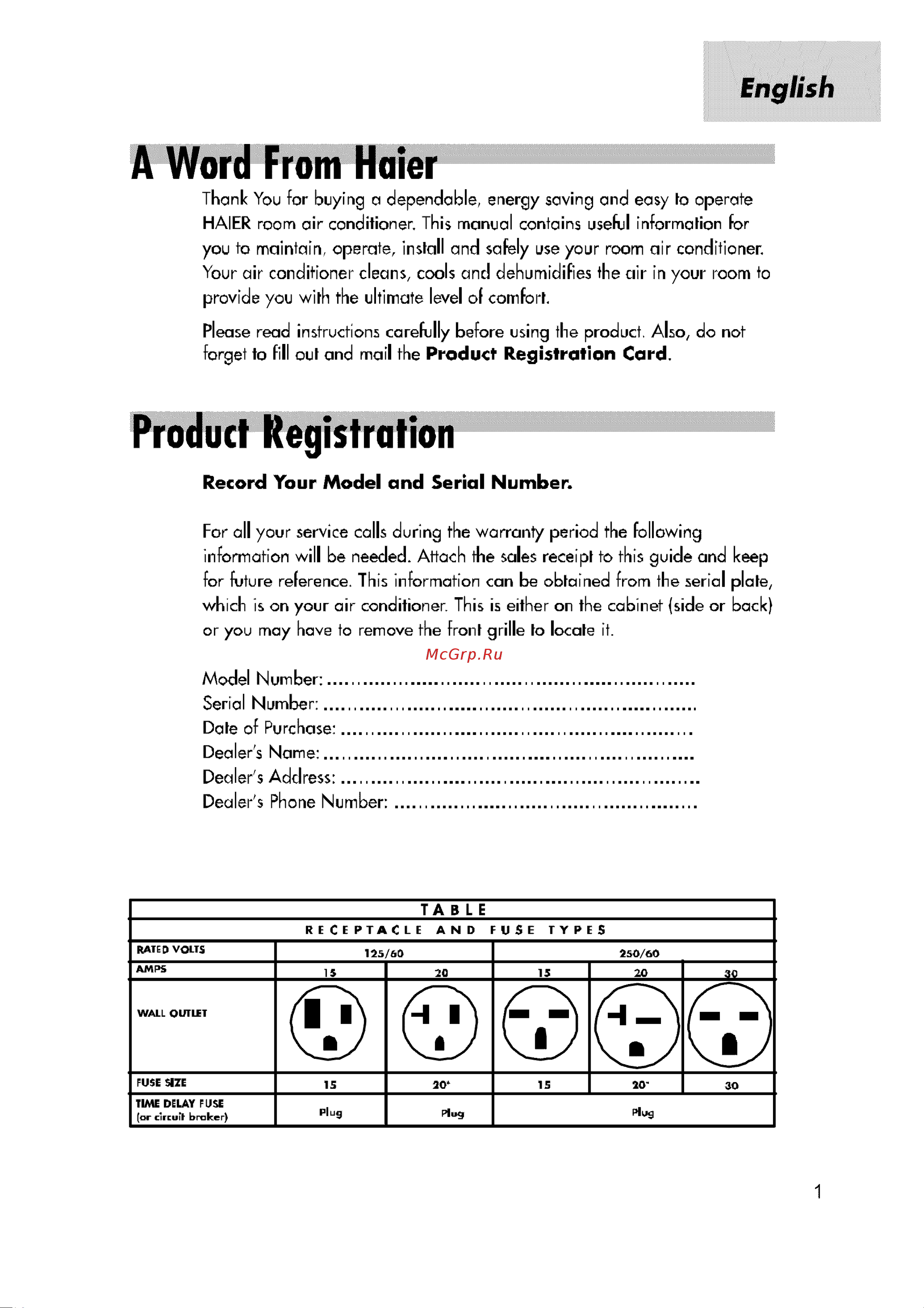 Haier HWF05XC6 [2/21] Forget to fil