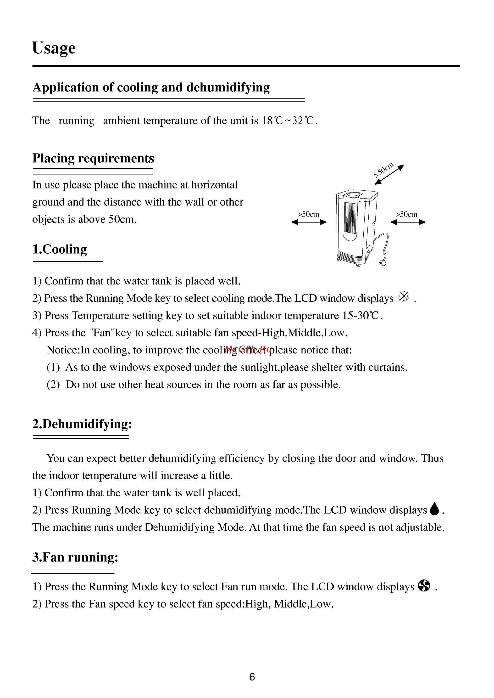 Haier HSM-08C03/R1 [7/16] Dehumidifying