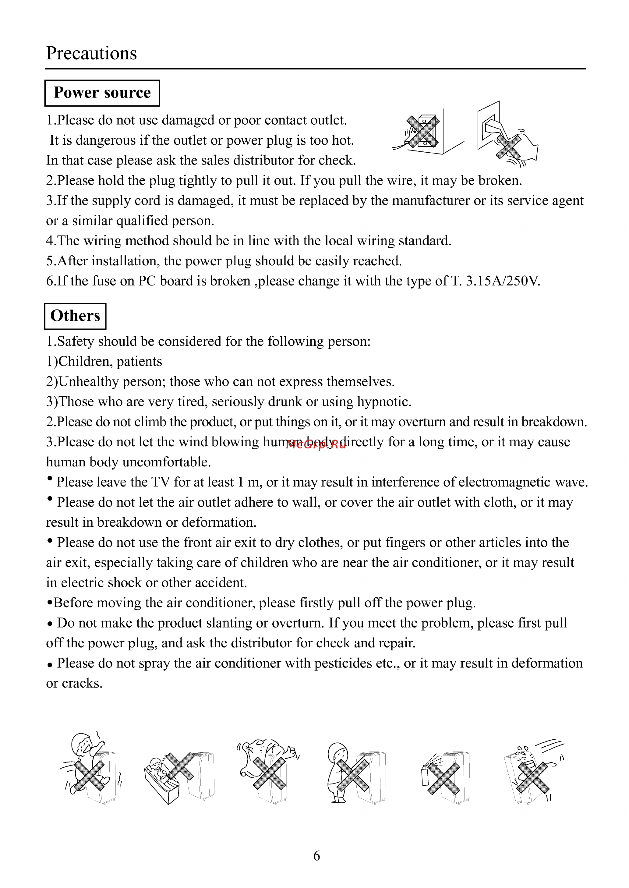 Haier HM-09CA03/R1 [8/14] Precautions