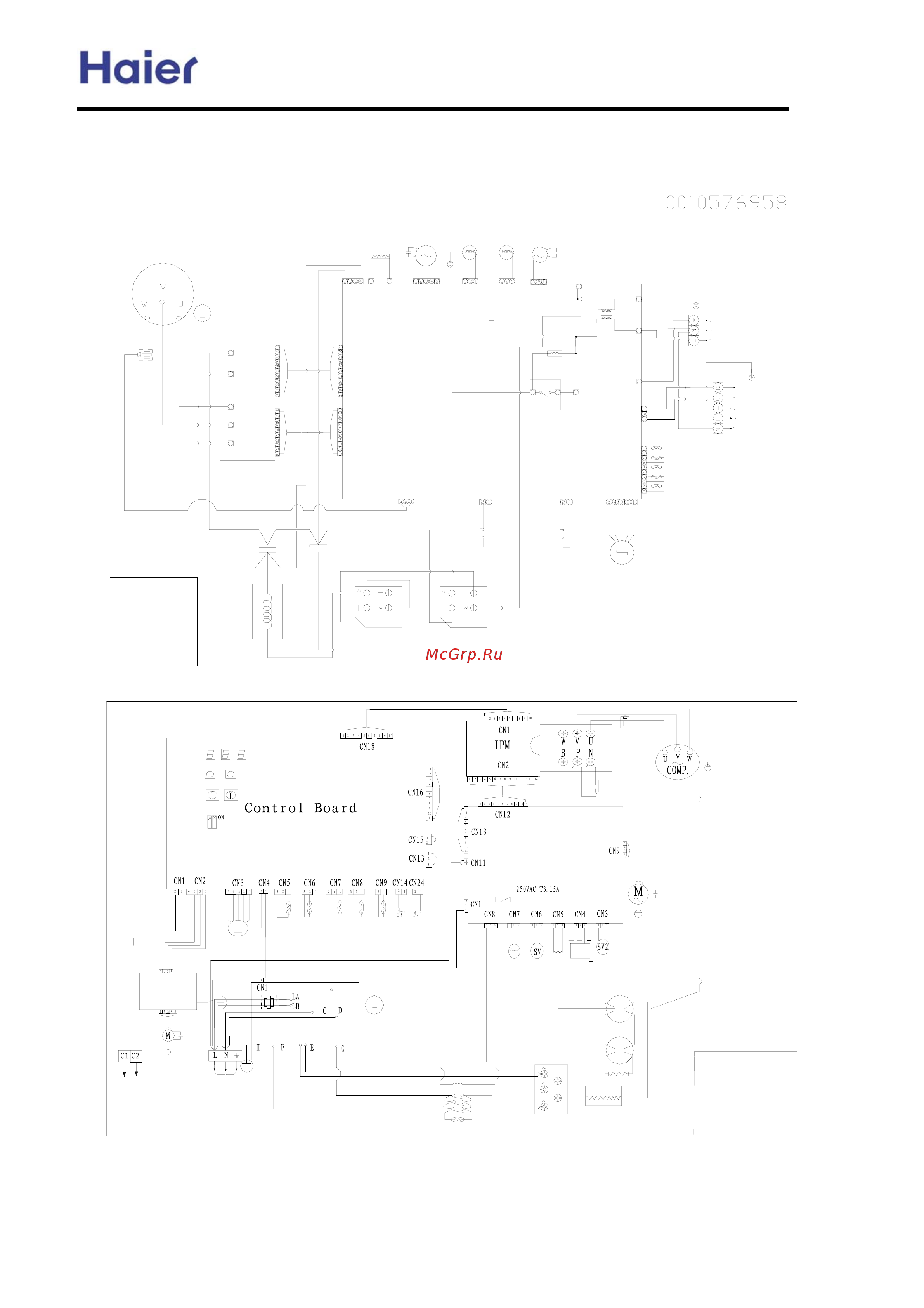 Haier AE142FCAMA [101/139] Parts in dashed frame are optional 2 b black r red w white y g yellow green