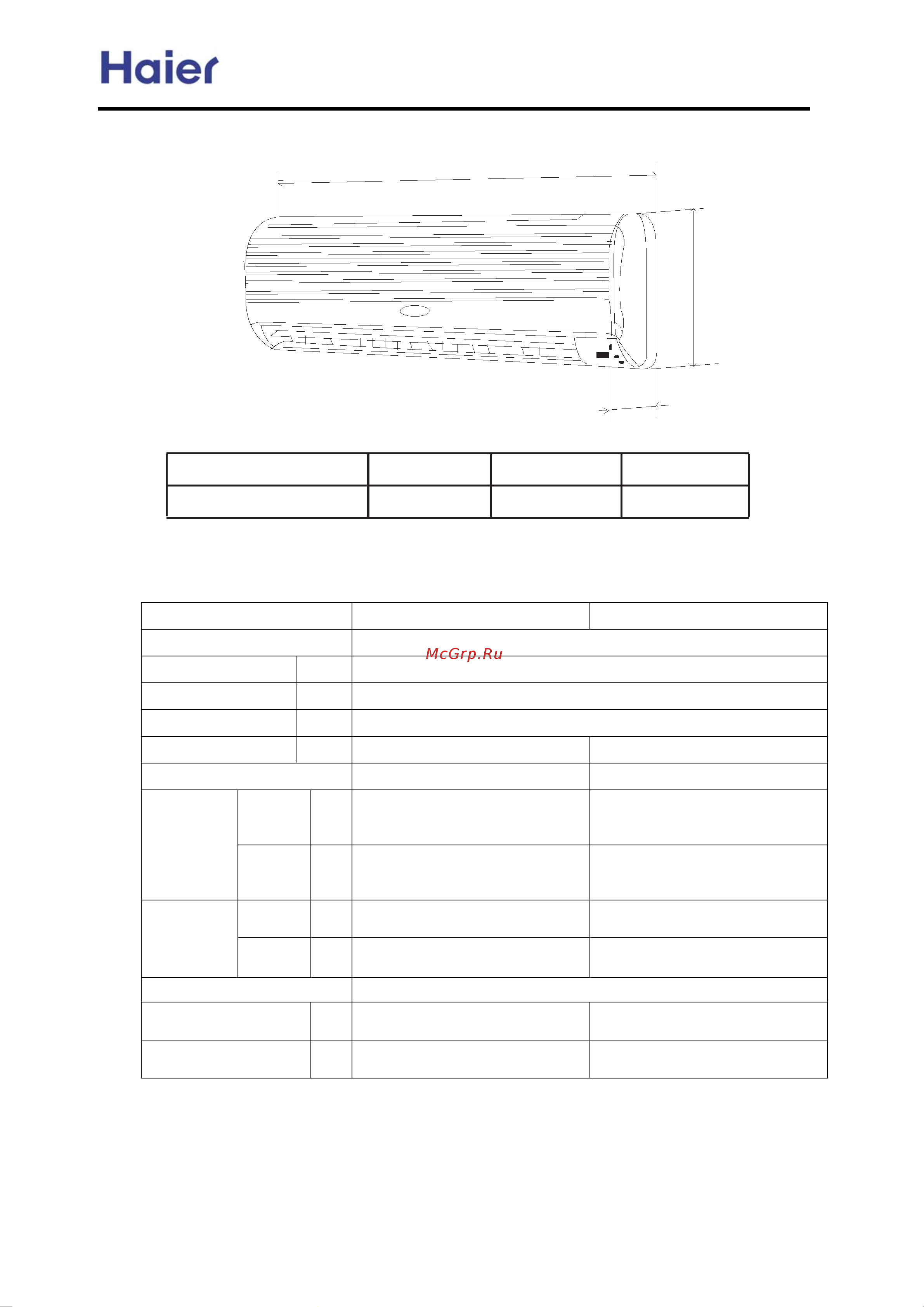Haier AU52NFIAKA [24/139] Commercial air conditione