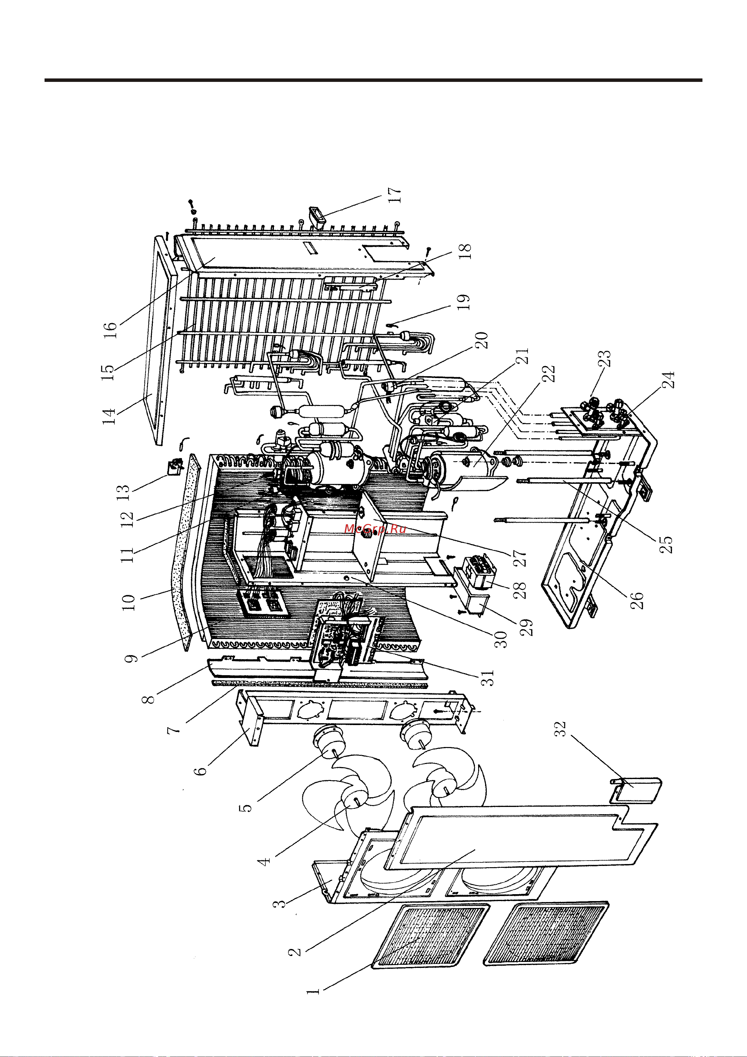 Haier AS062FMAHA [135/174] Exploded views part lists