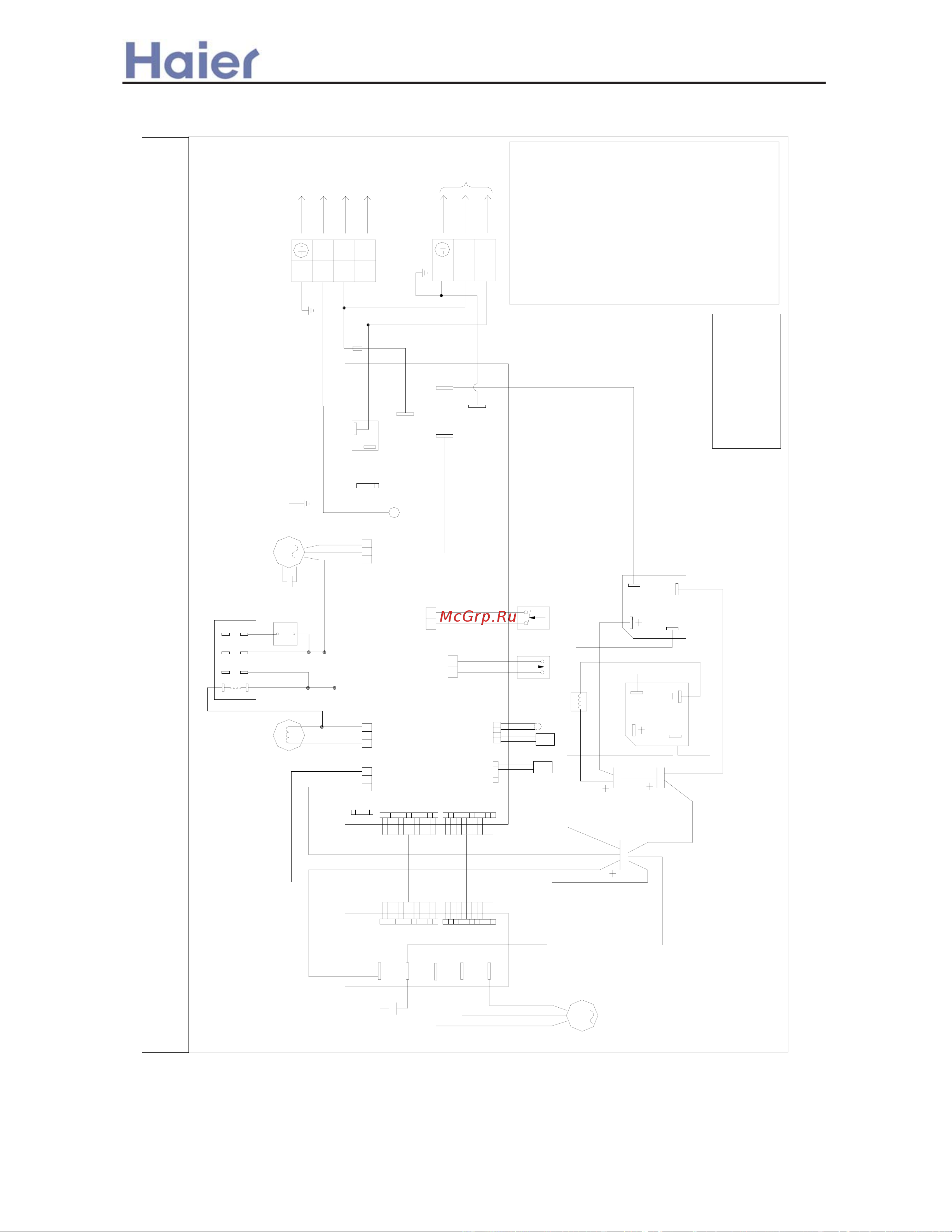 Haier AU182AFBEA [228/365] Circuit diagram of outdoor unit