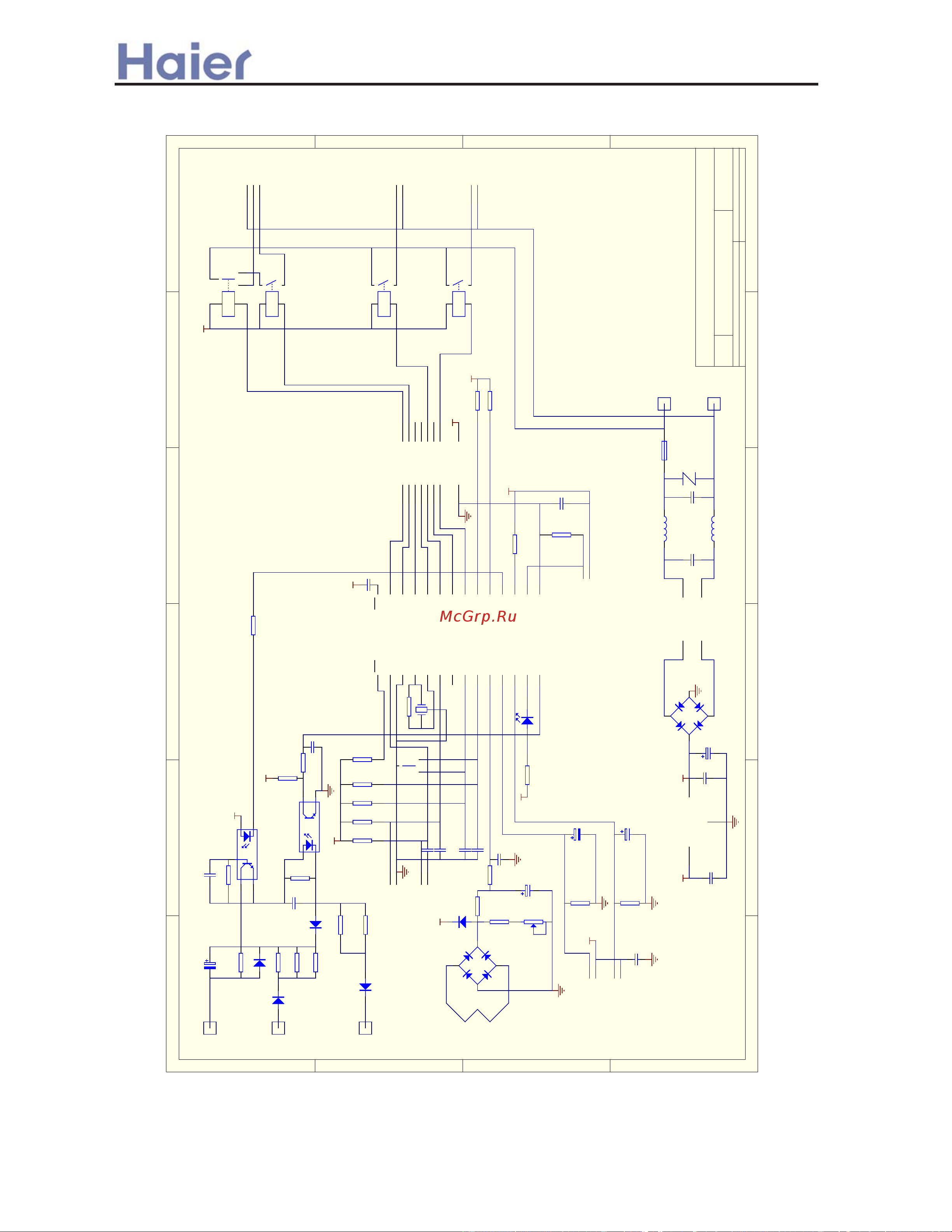 Haier AU142AFBEA [246/365] Au242ahbea au282ahbea pcb circuit diagram