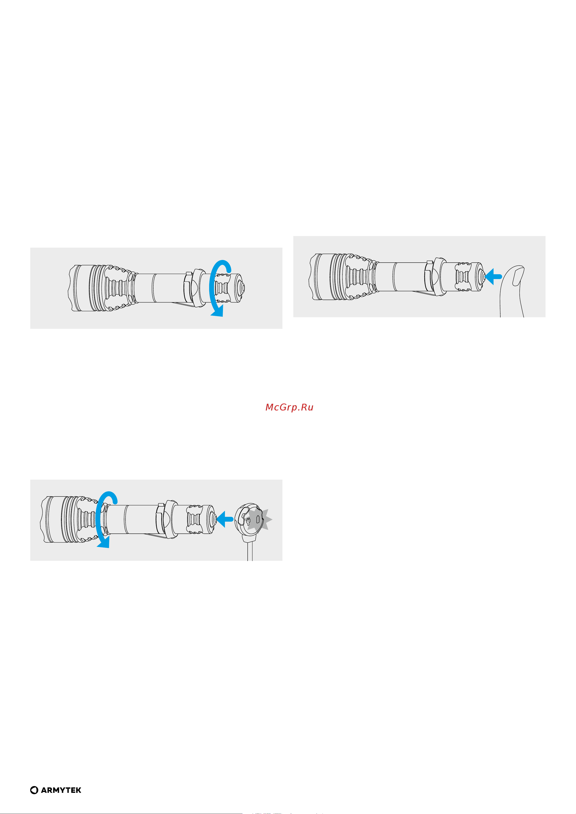 Armytek Viking Pro Magnet USB Теплый F07701W [27/33] Klargjøring for bruk