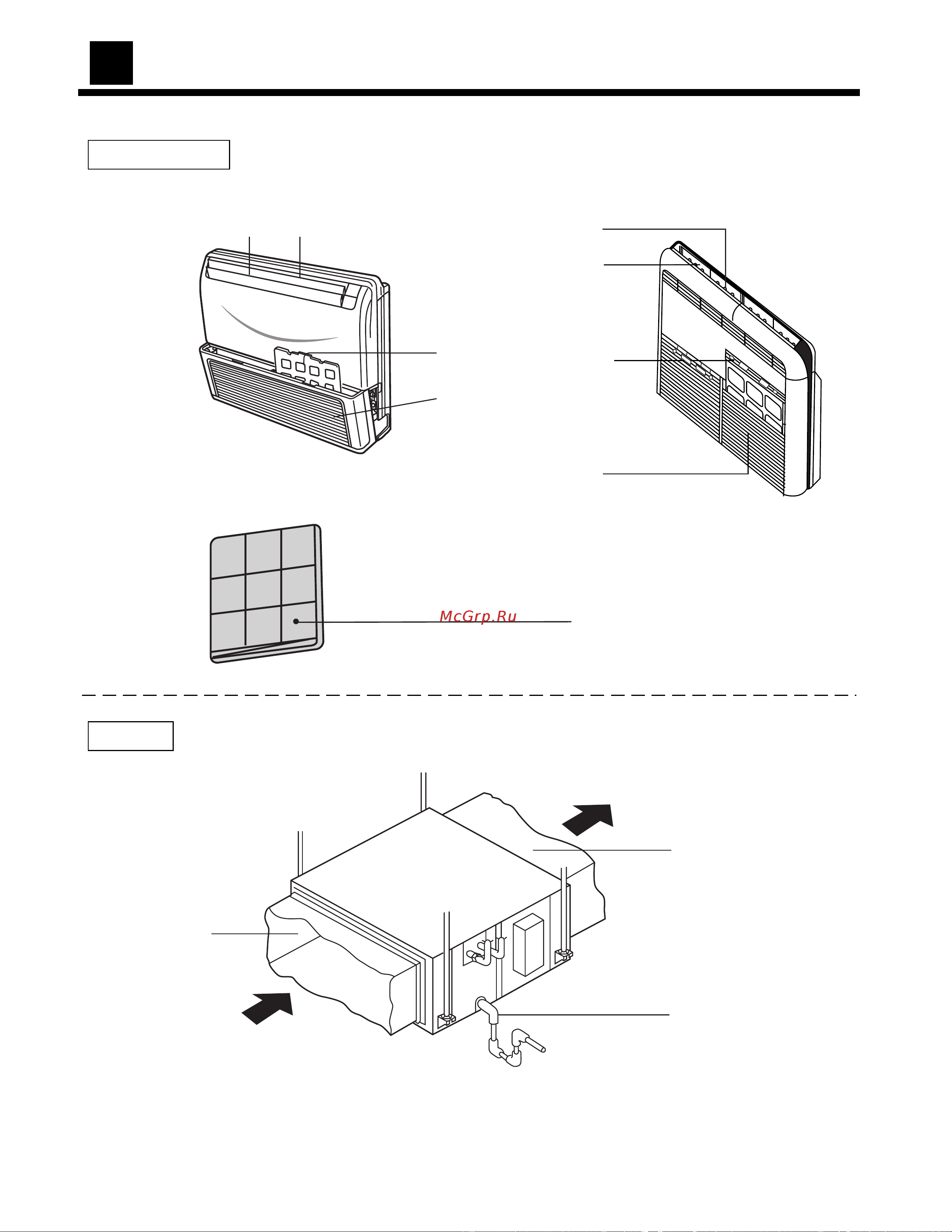 Haier AC162FEBHA [10/23] Name of each part