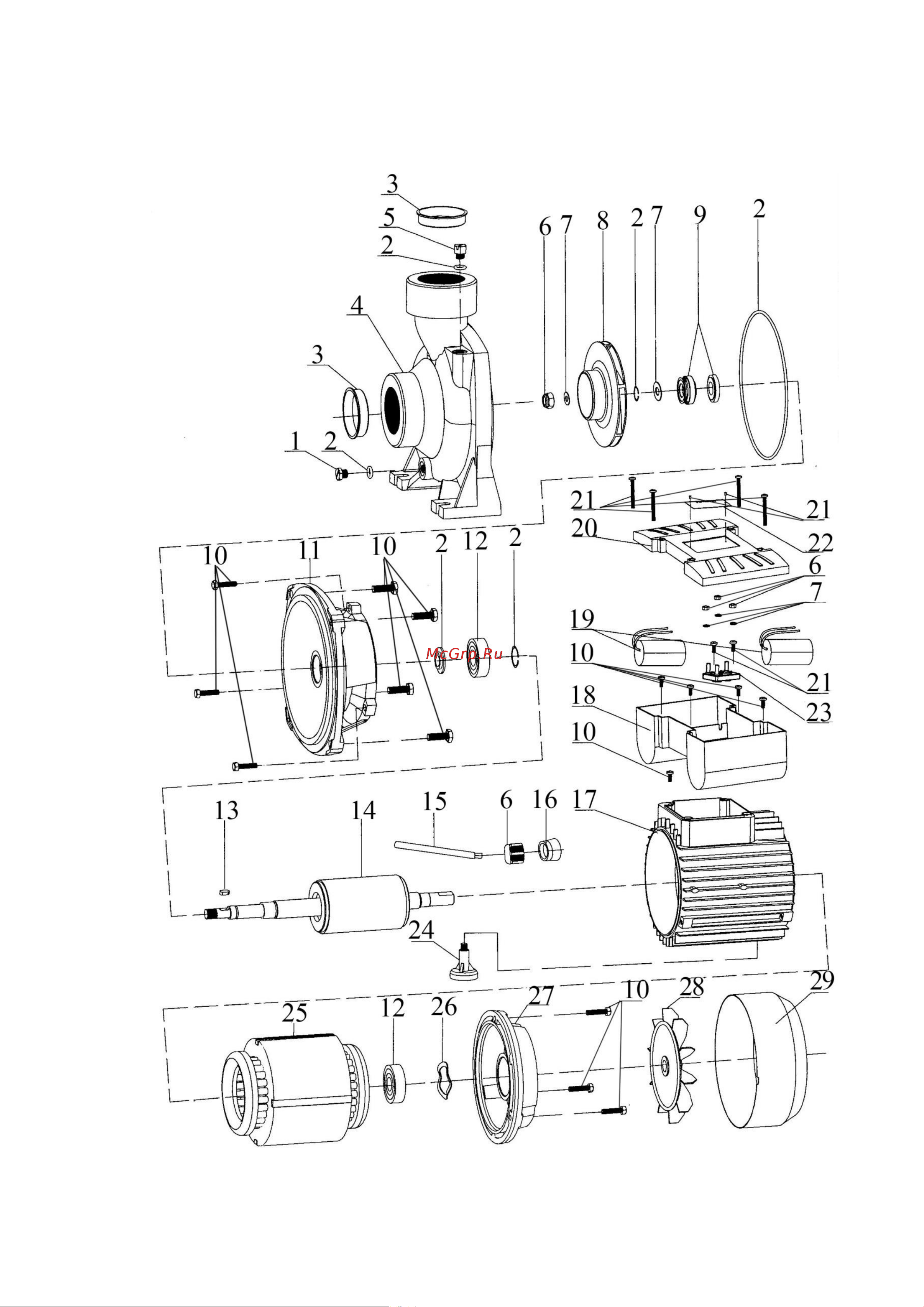 Vodotok CPM300/4 Инструкция по эксплуатации онлайн [9/26] 619864