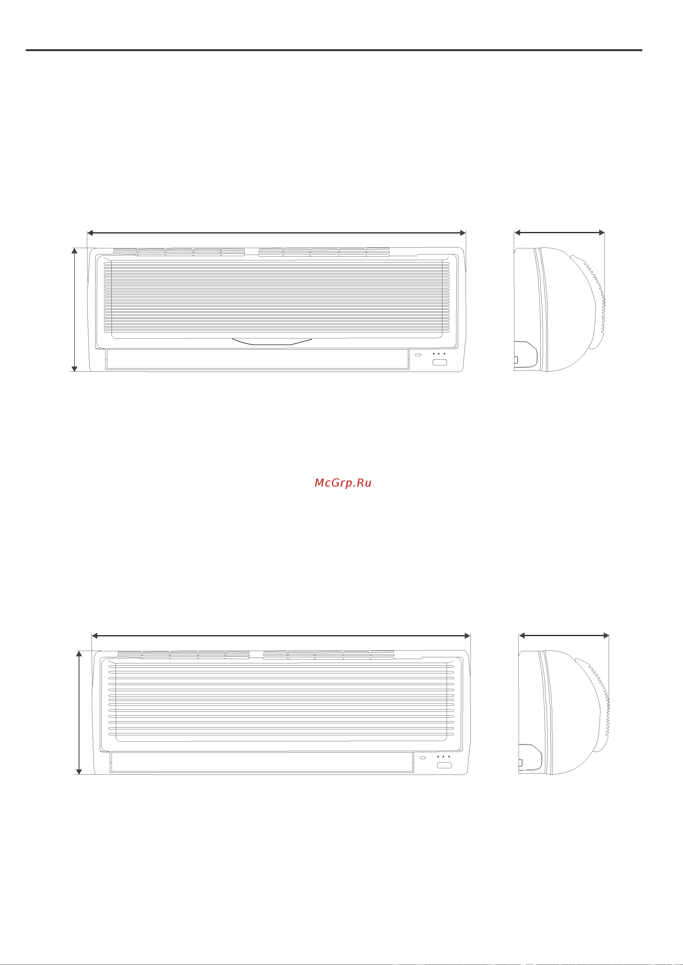 Haier HSU-12HF03(B) [14/63] Net dimension for indoor unit