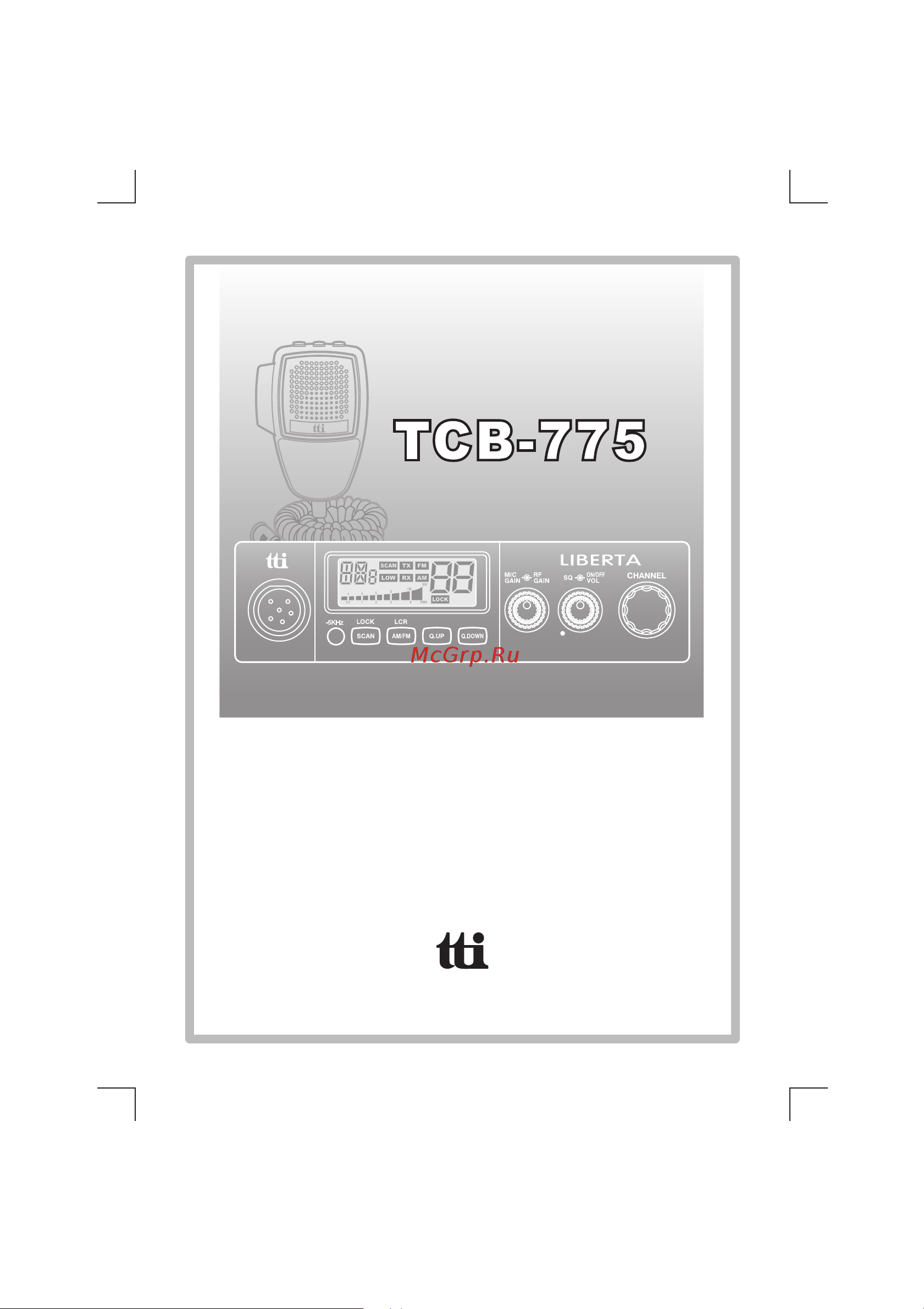 CB TTI ТСВ-775 Инструкция по эксплуатации онлайн